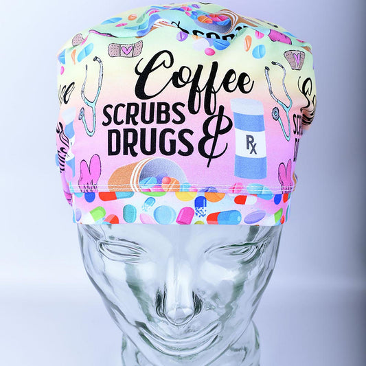 Coffee Scrubs Drugs Scrub Cap