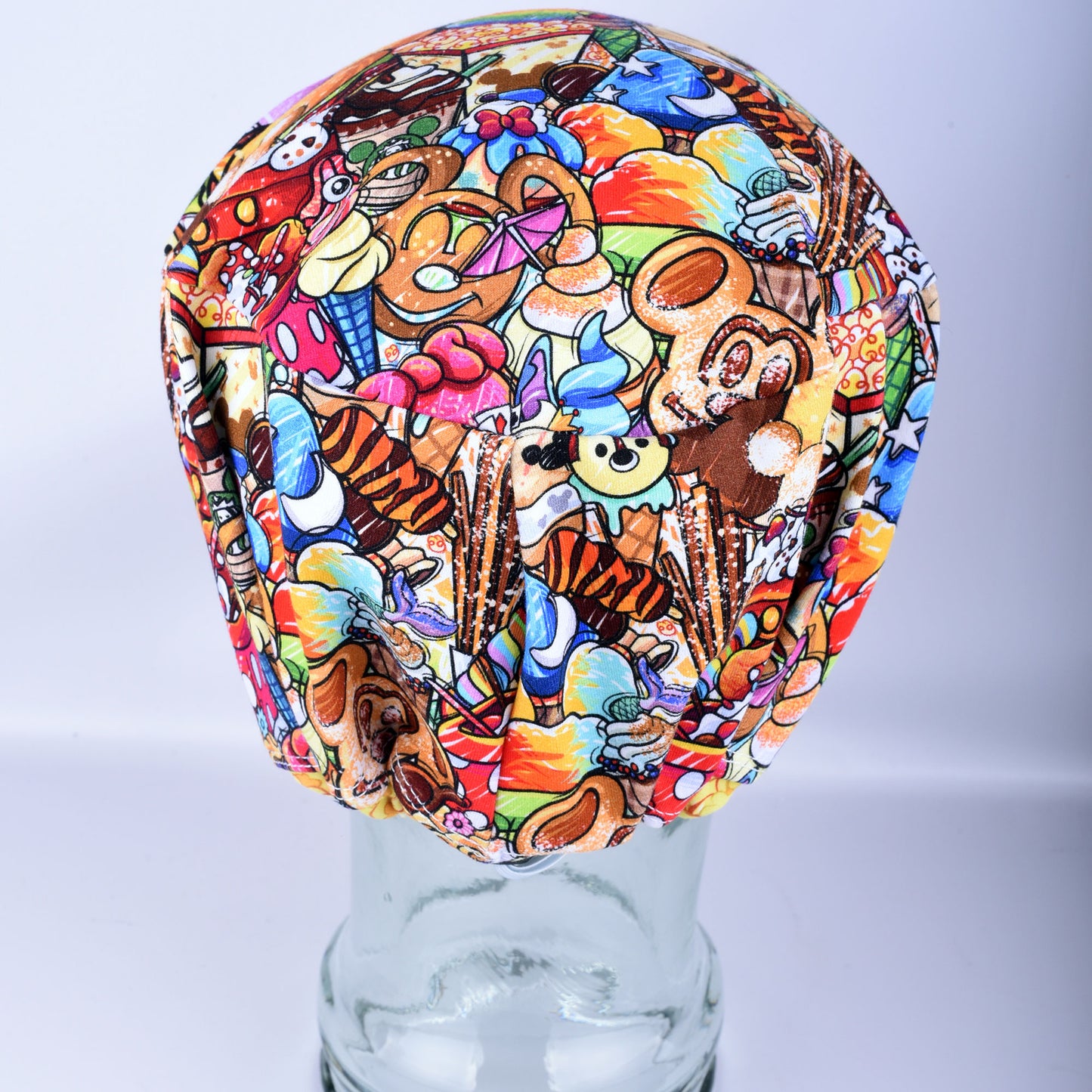 Colorful Snacks Scrub Cap