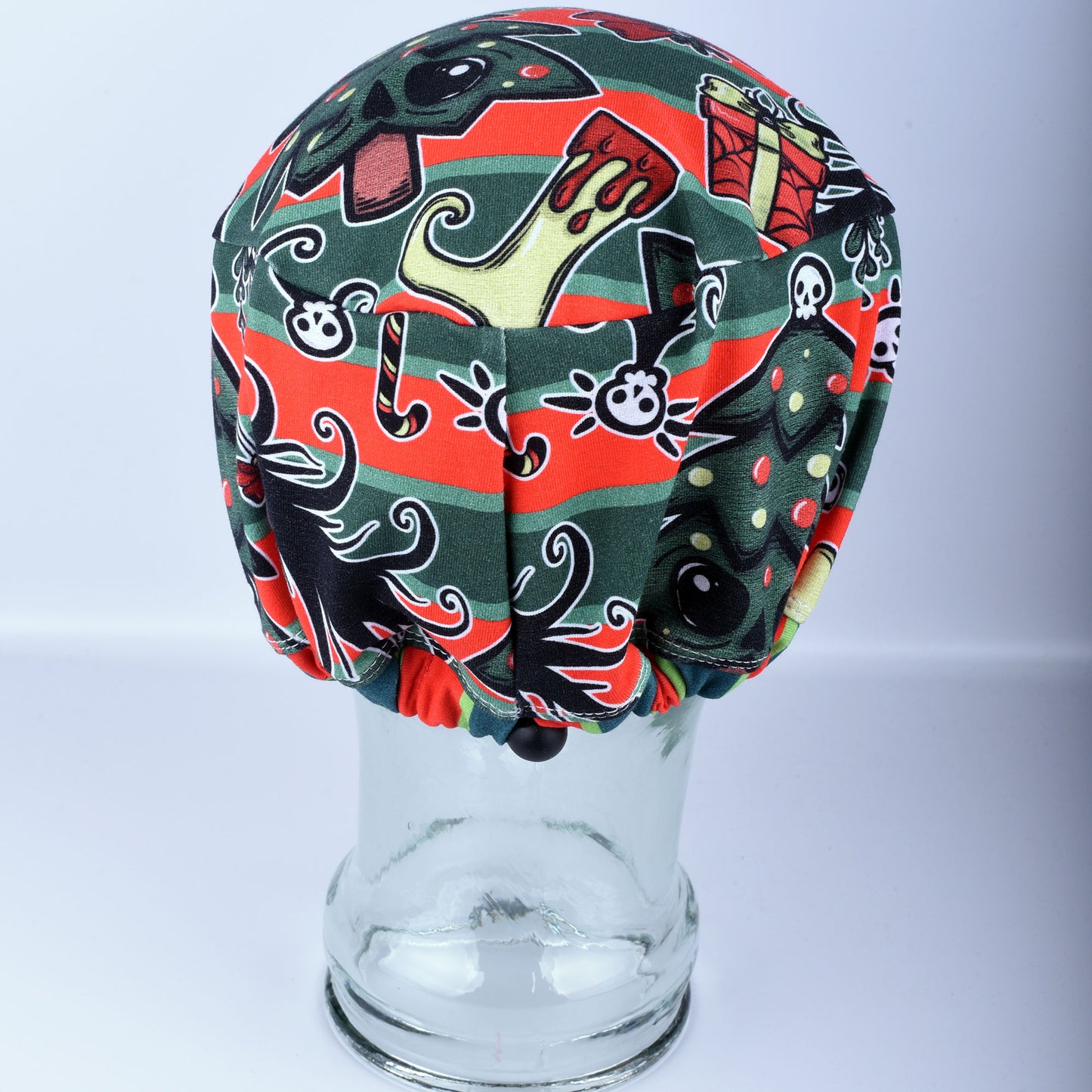 Creepy Christmas Scrub Cap