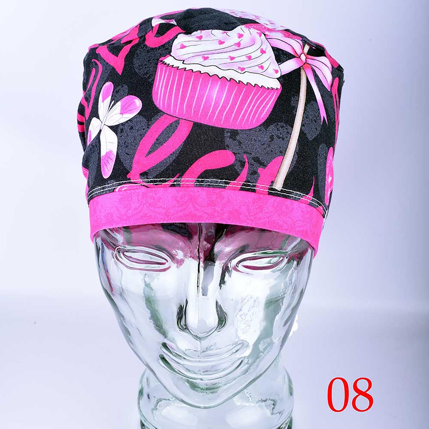 Cupcakes Lollipops Scrub Cap