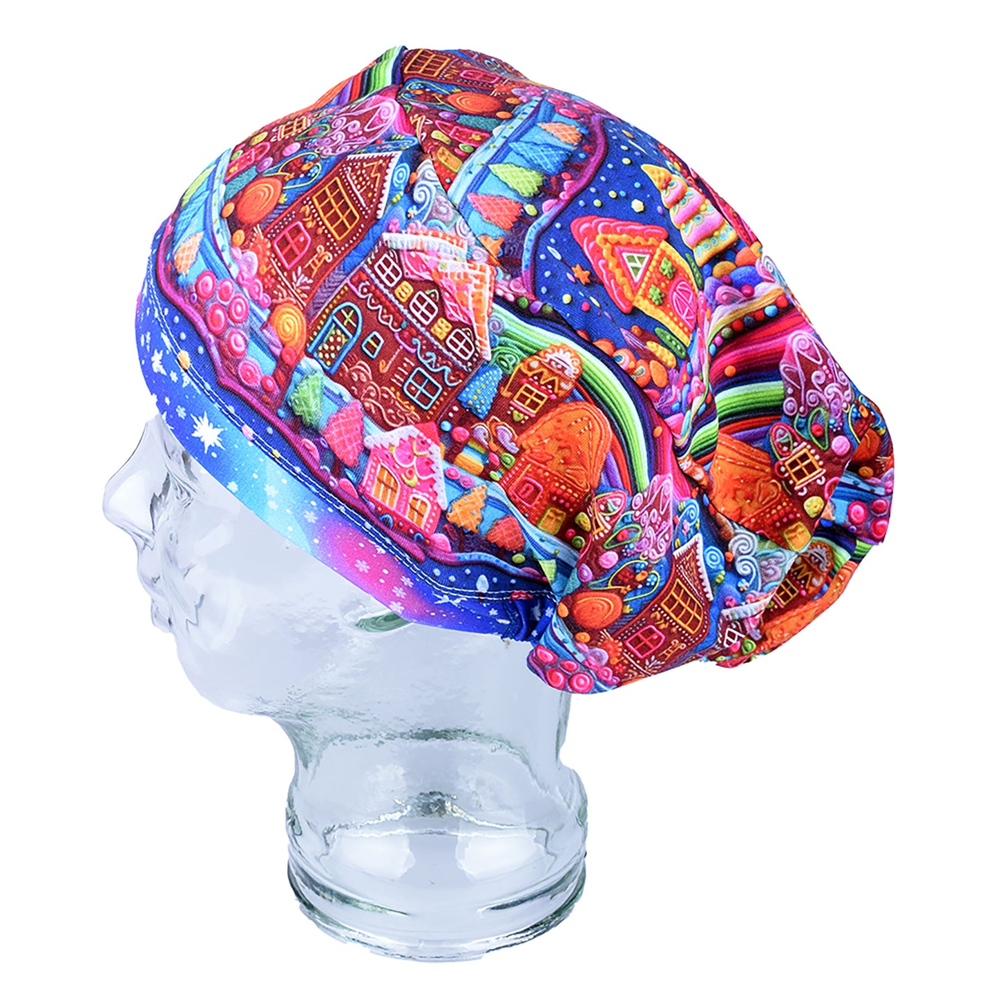 Gingerbread House Scrub Cap