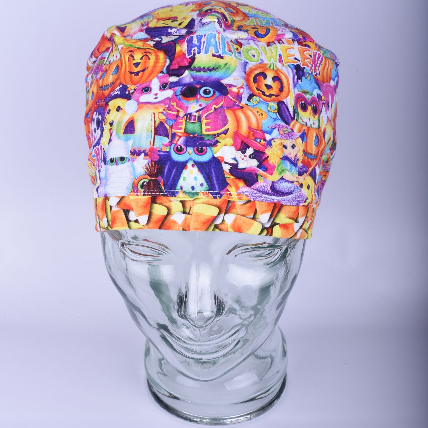 Happy Halloween Scrub Cap