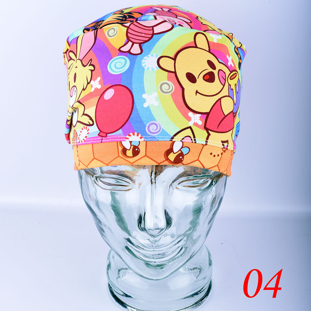 Honey Bear Scrub Cap