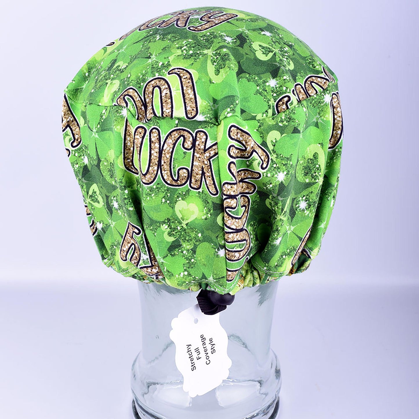 Lucky Clovers Scrub Cap