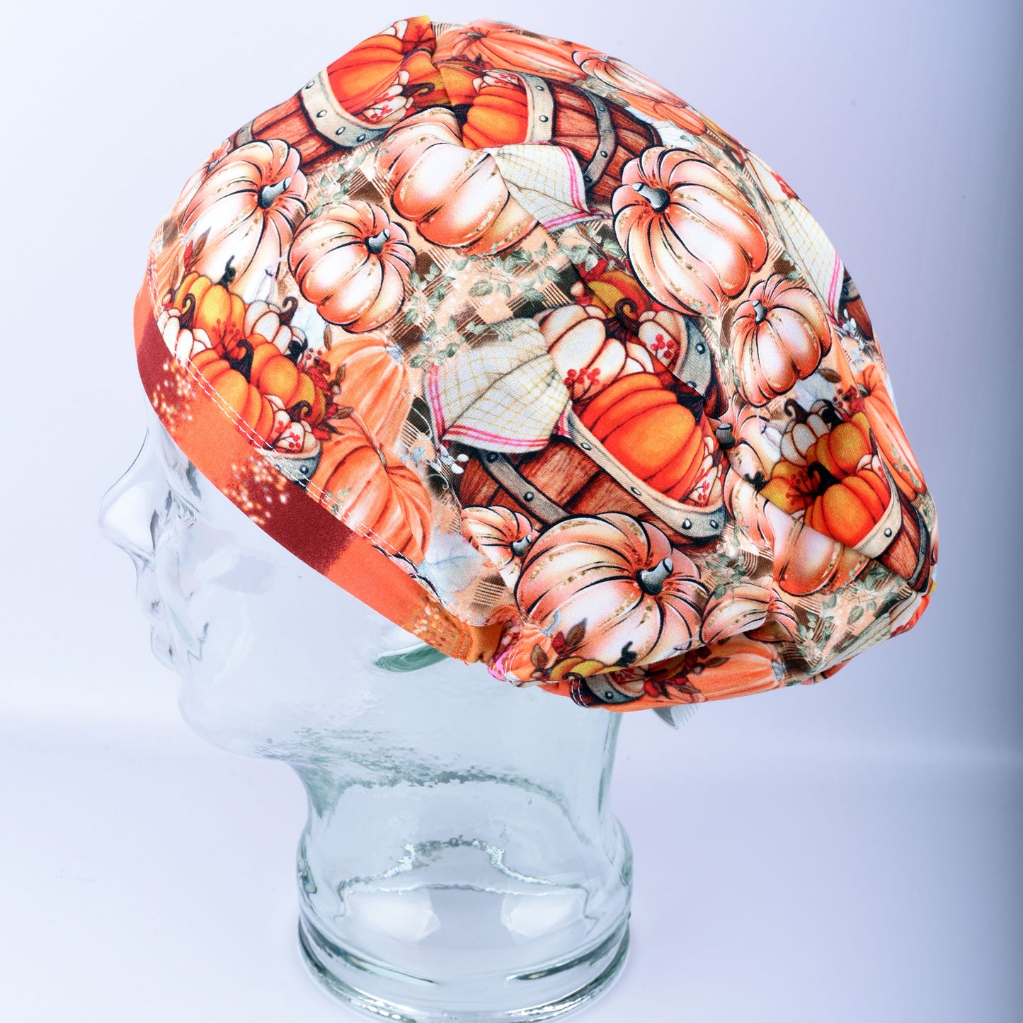 Pretty Pumpkins Scrub Cap
