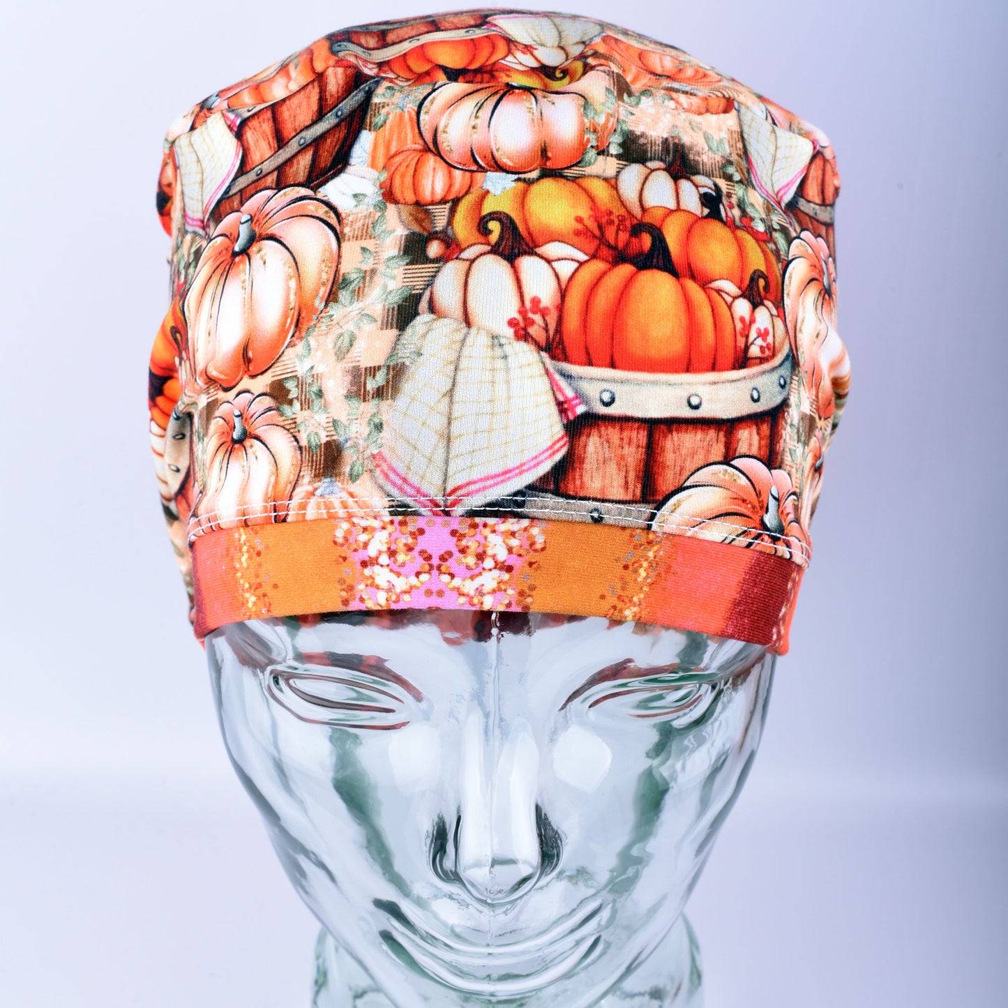 Pretty Pumpkins Scrub Cap
