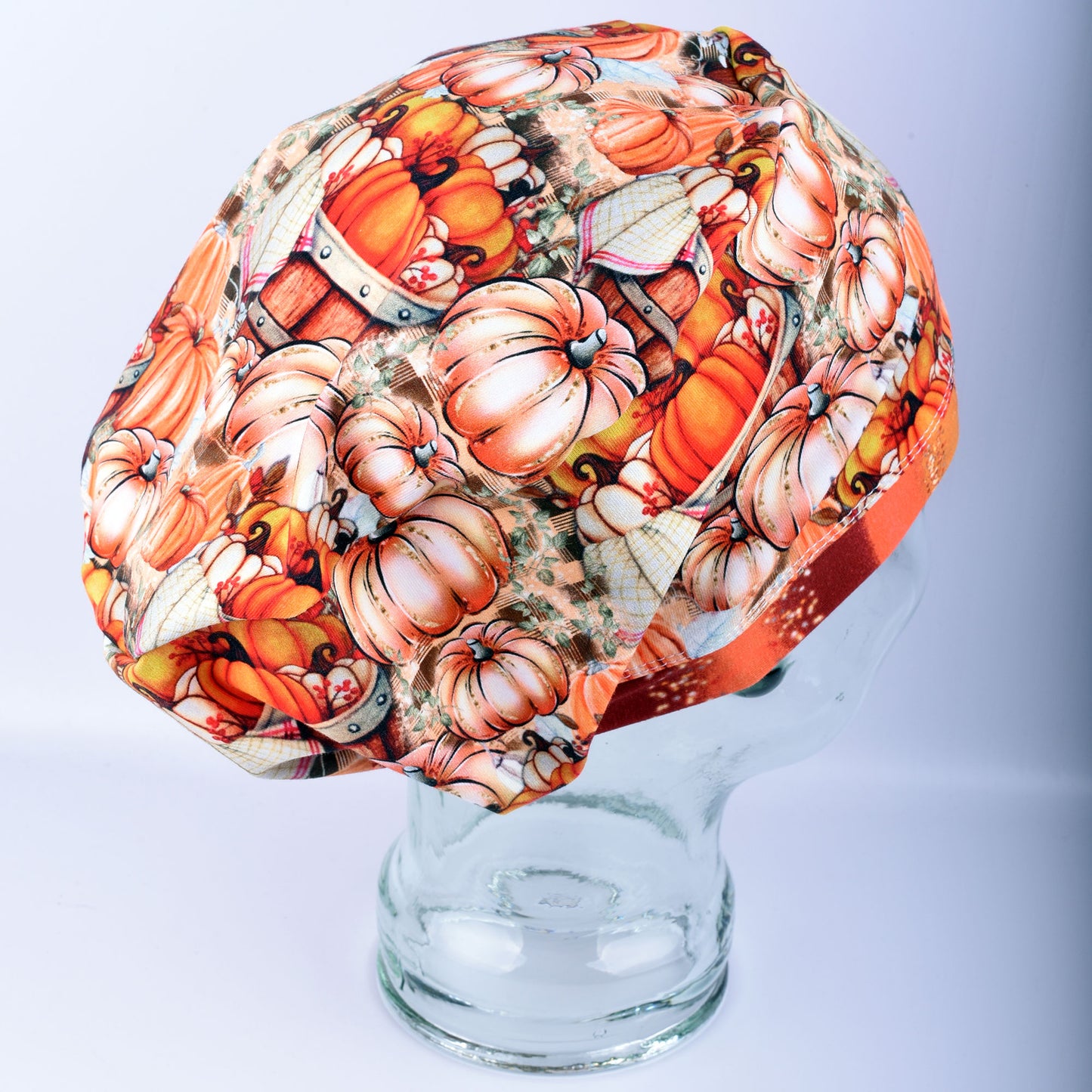 Pretty Pumpkins Scrub Cap