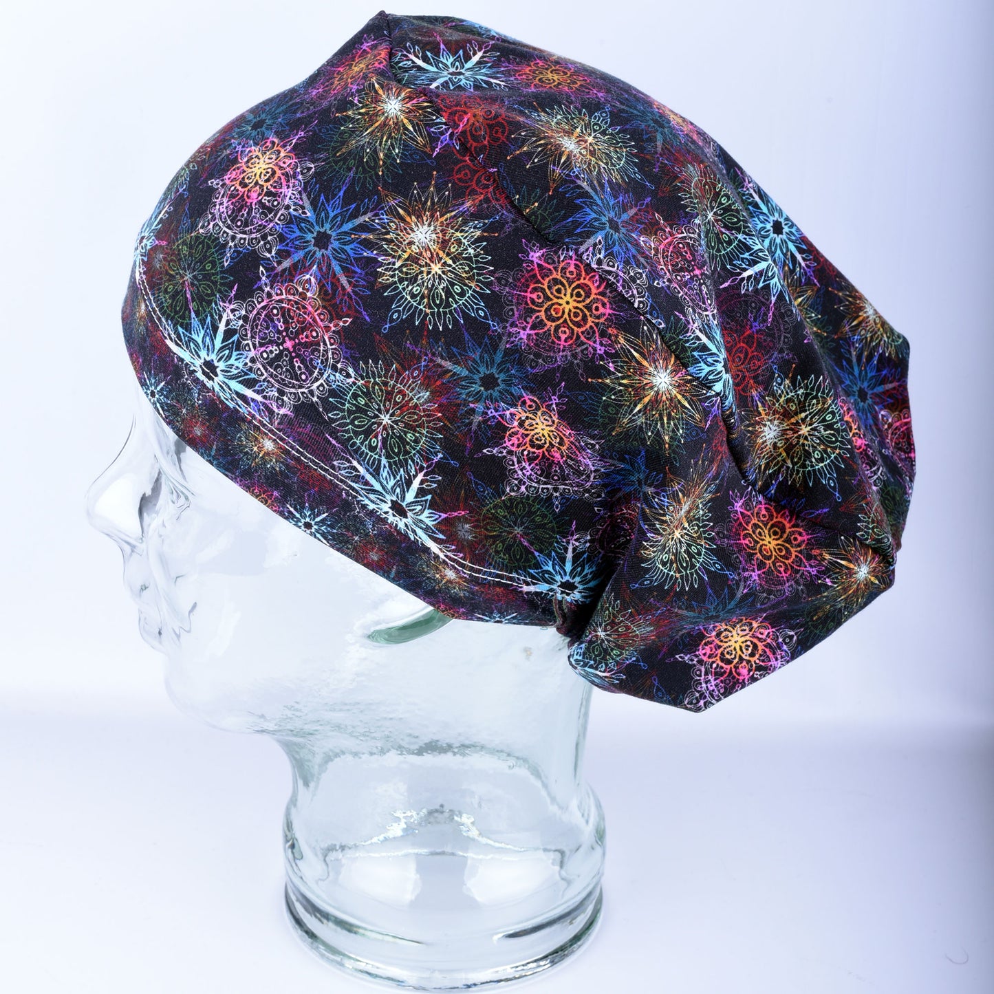 Pretty Snowflakes Scrub Cap