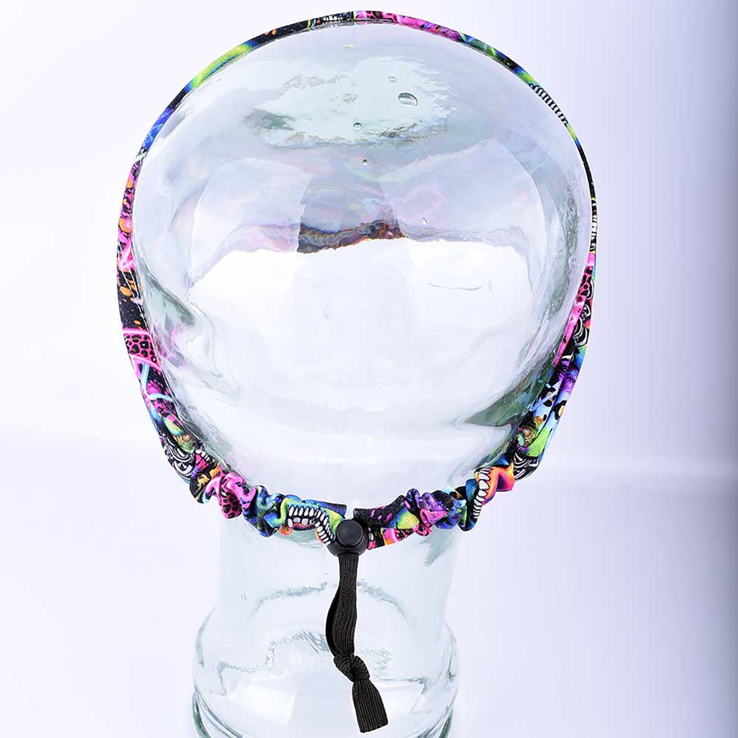 Rainbow Skulls Wide Headband