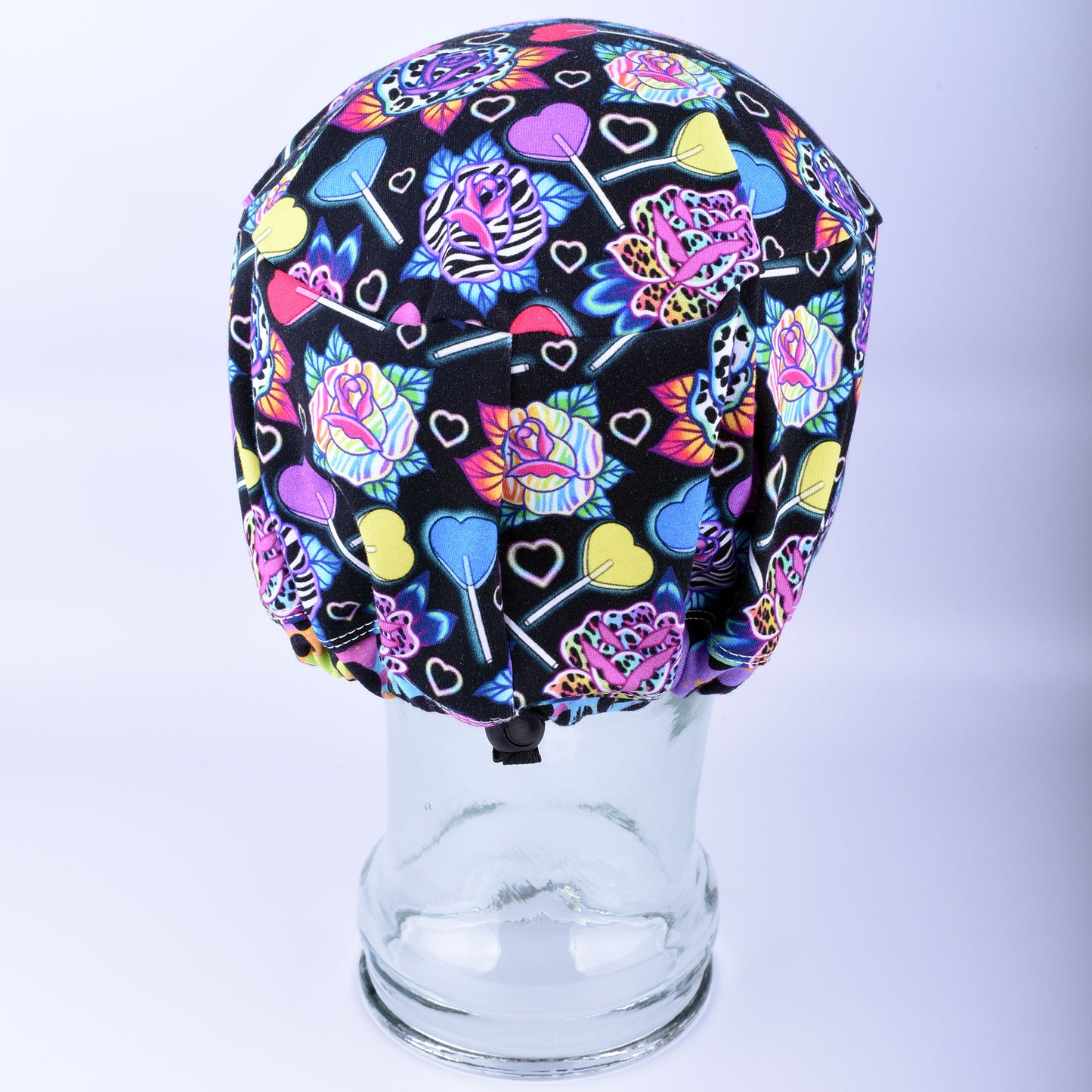 Roses and Candy Scrub Cap