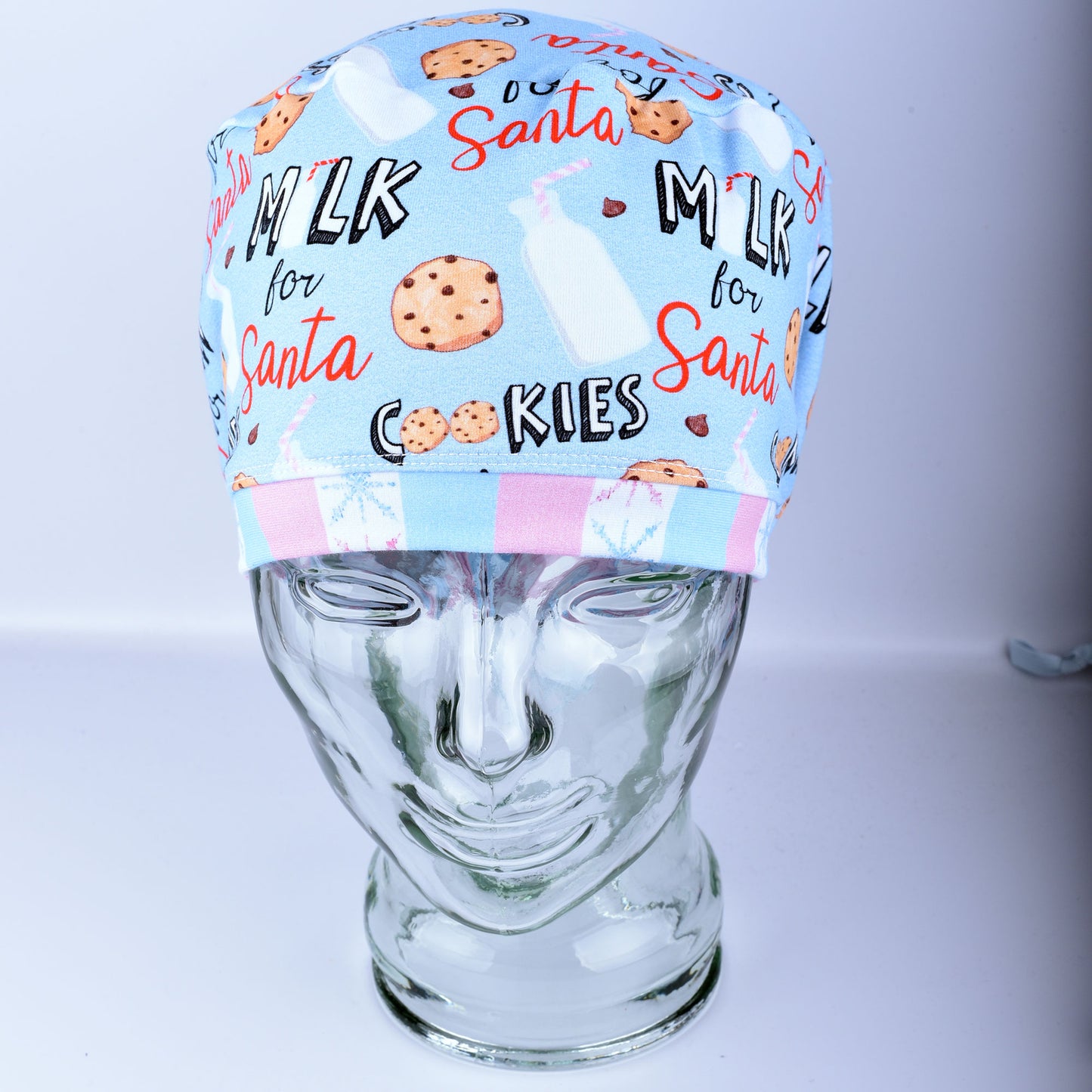 Santa Cookies Scrub Cap