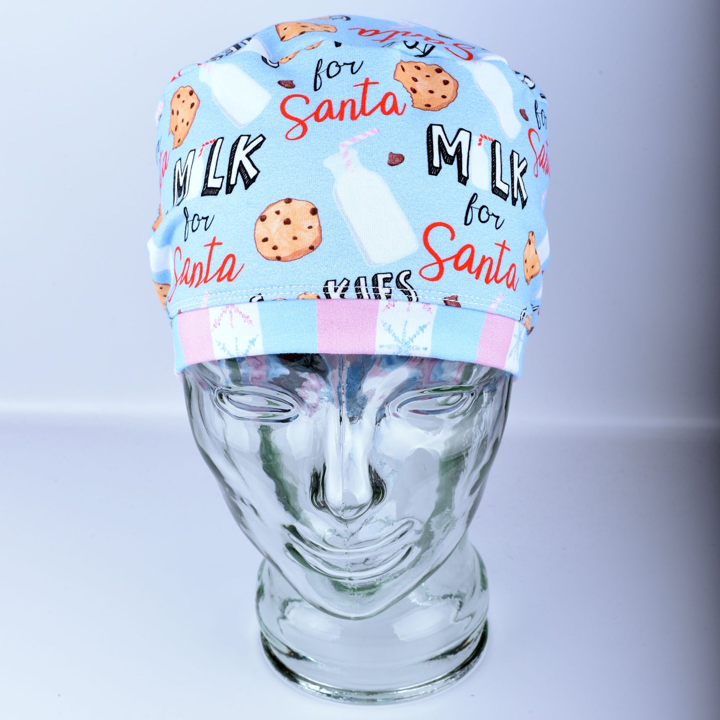 Santa Cookies Scrub Cap