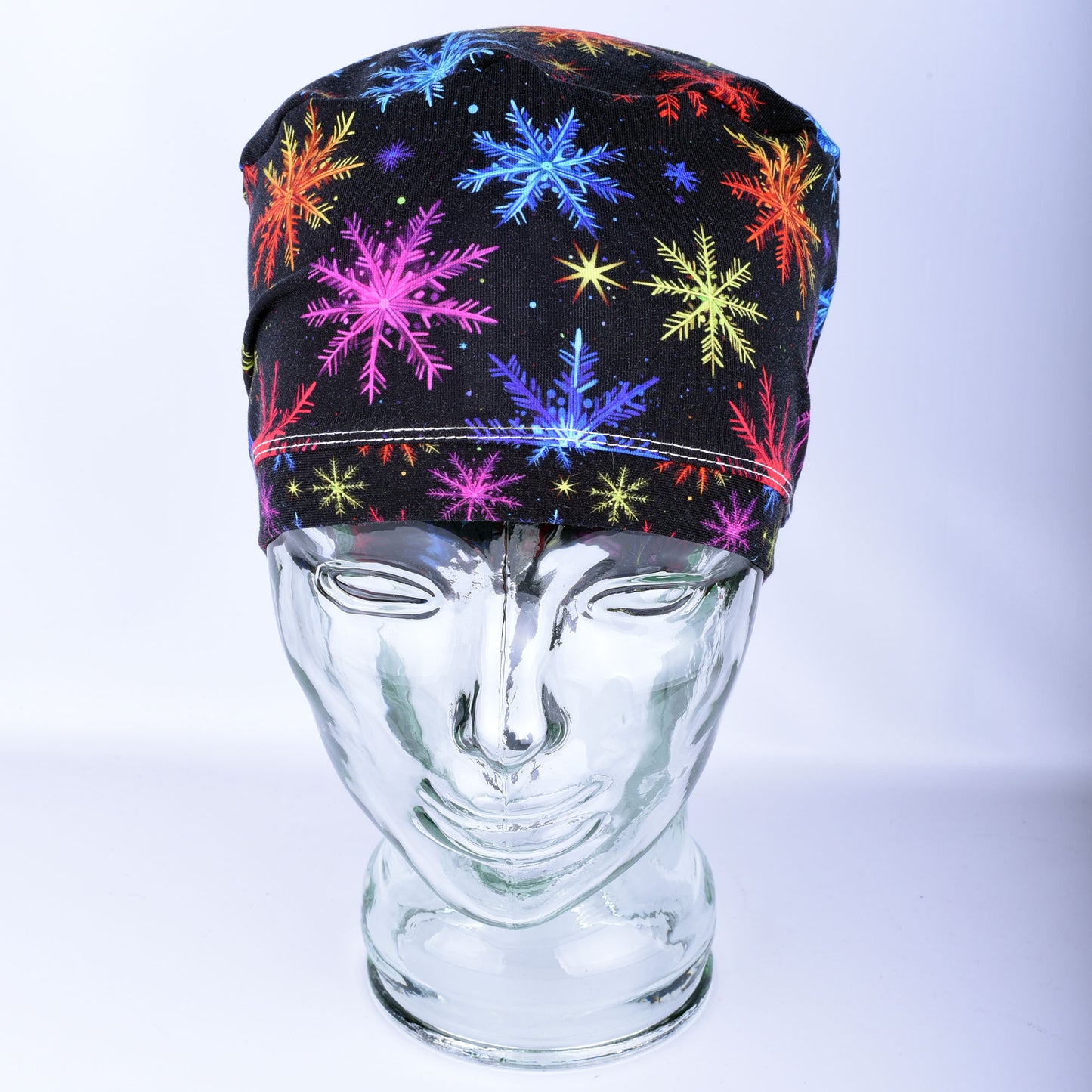 Snowflakes Scrub Cap