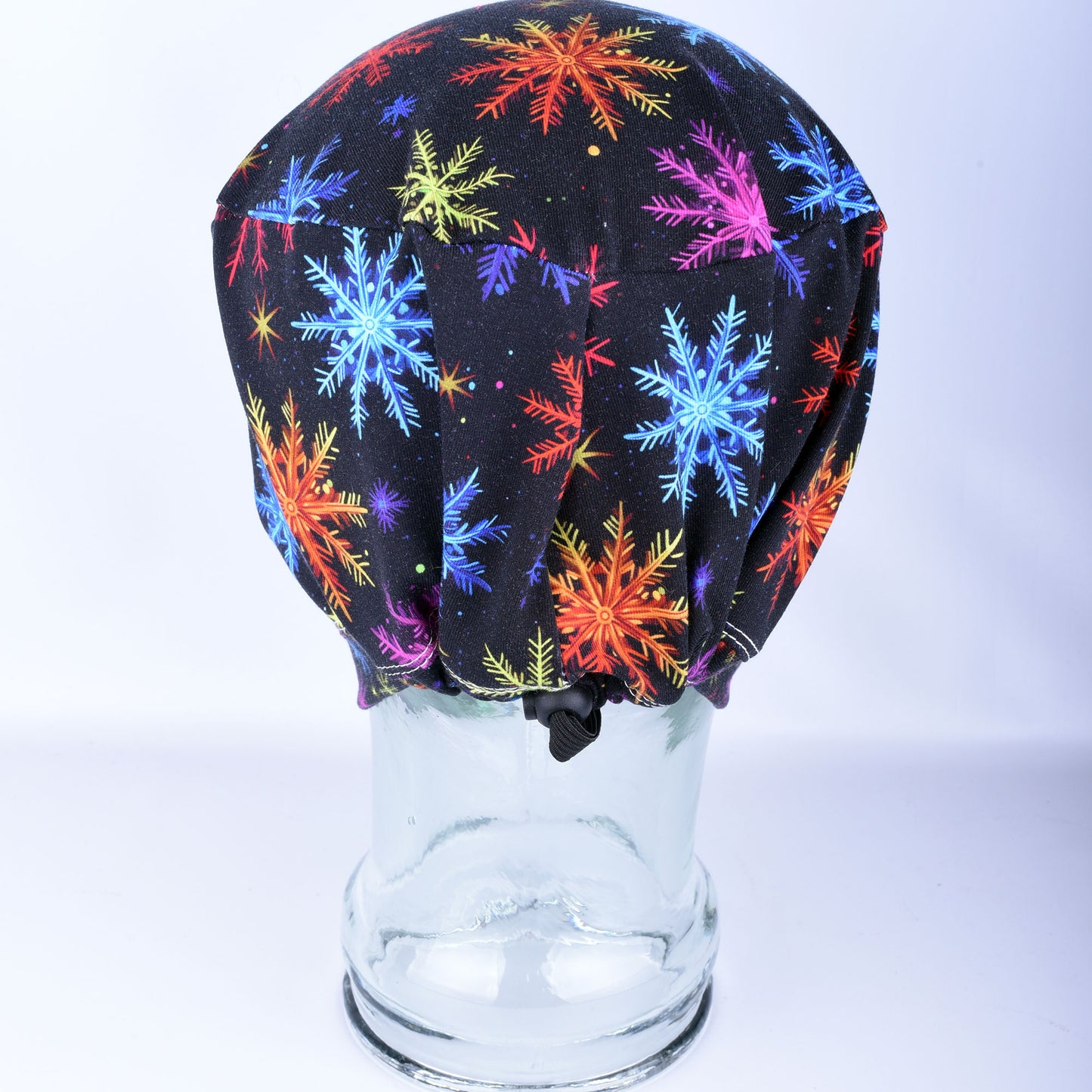 Snowflakes Scrub Cap