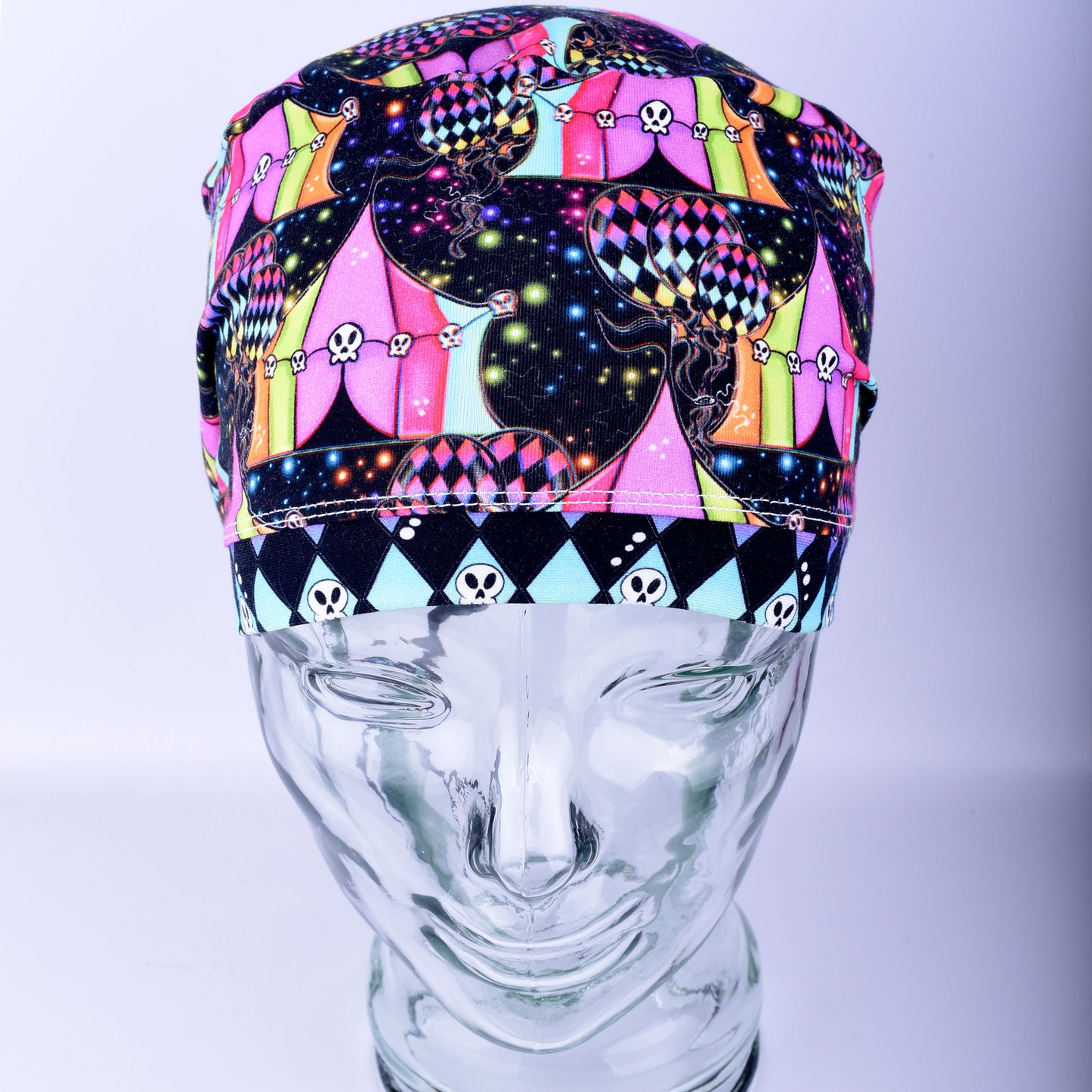 Spooky Carnival Scrub Cap