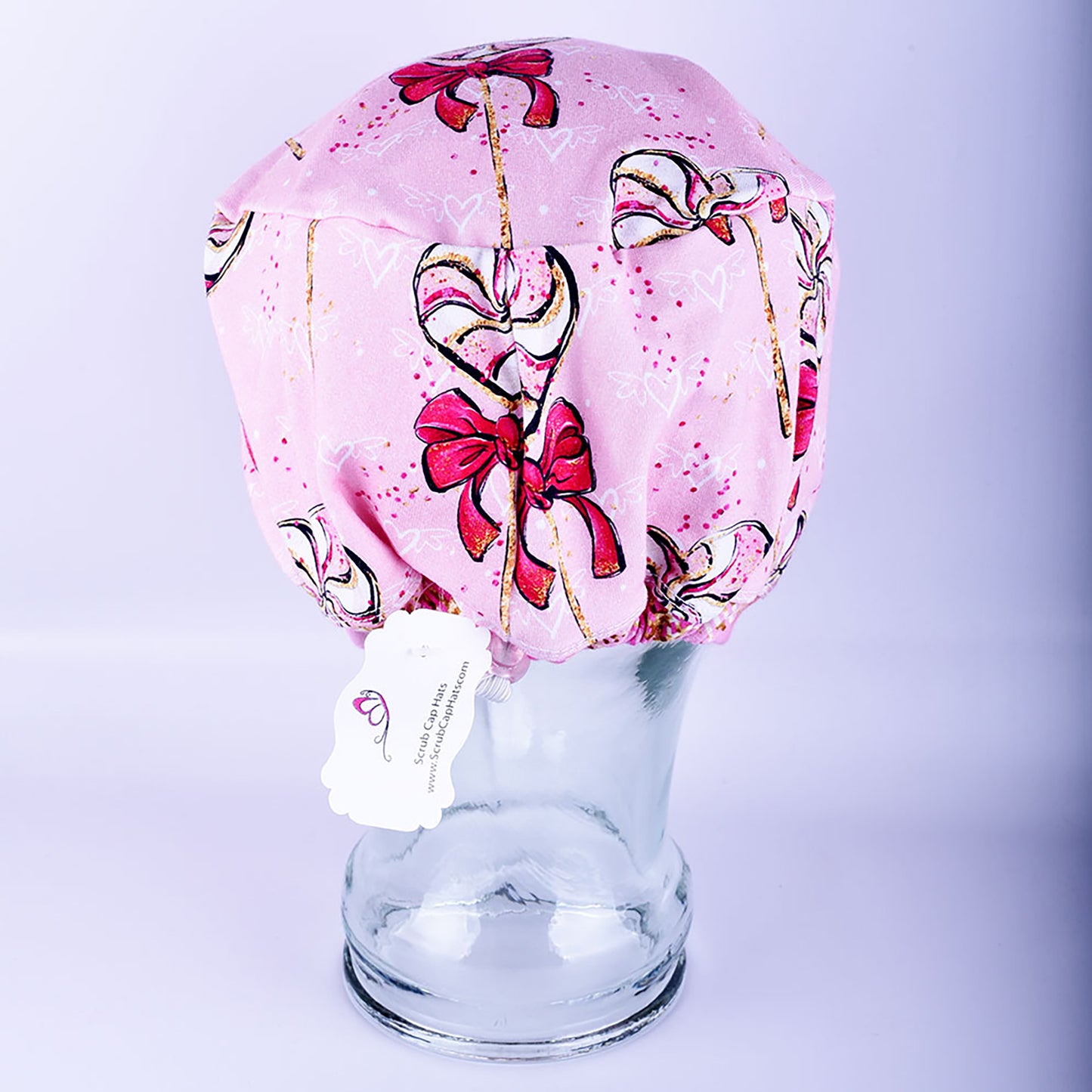 Pink Lollipops Scrub Cap