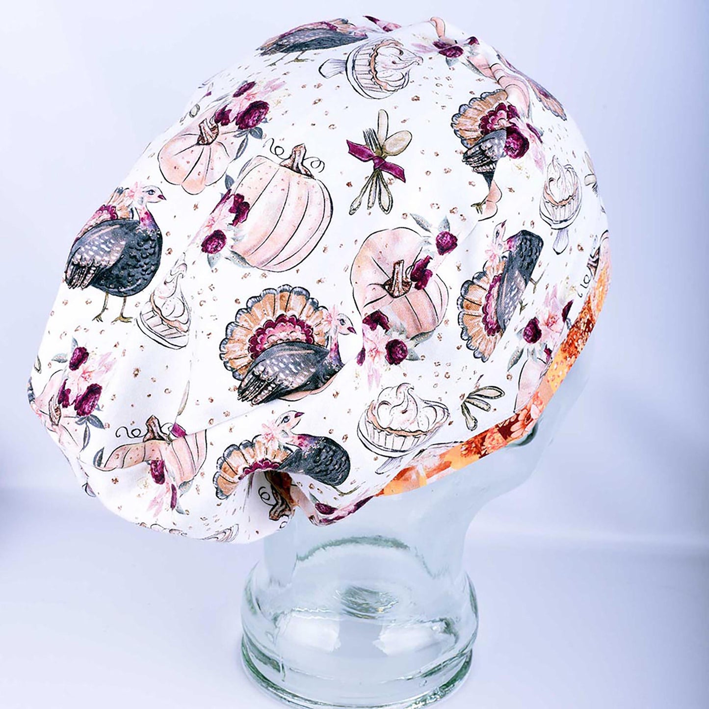 Thanksgiving Feast Scrub Cap