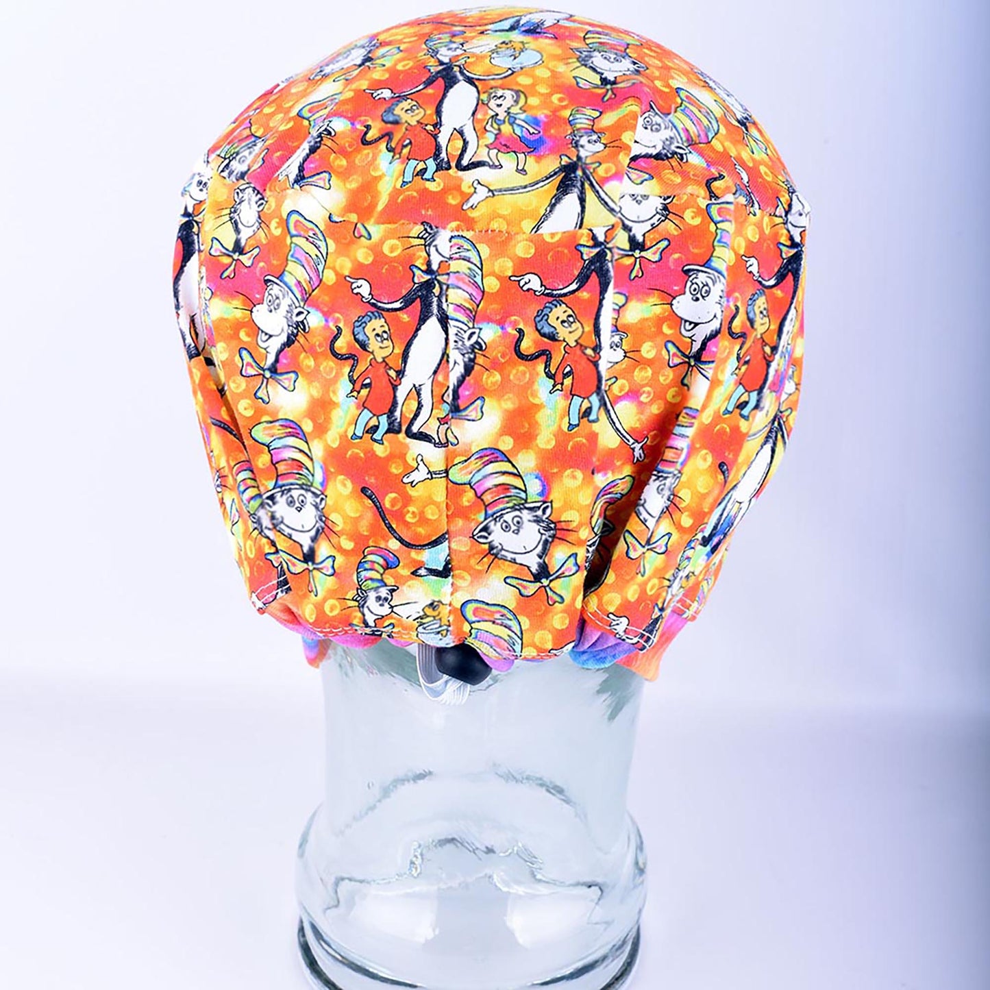 Whimsical Cat Scrub Cap