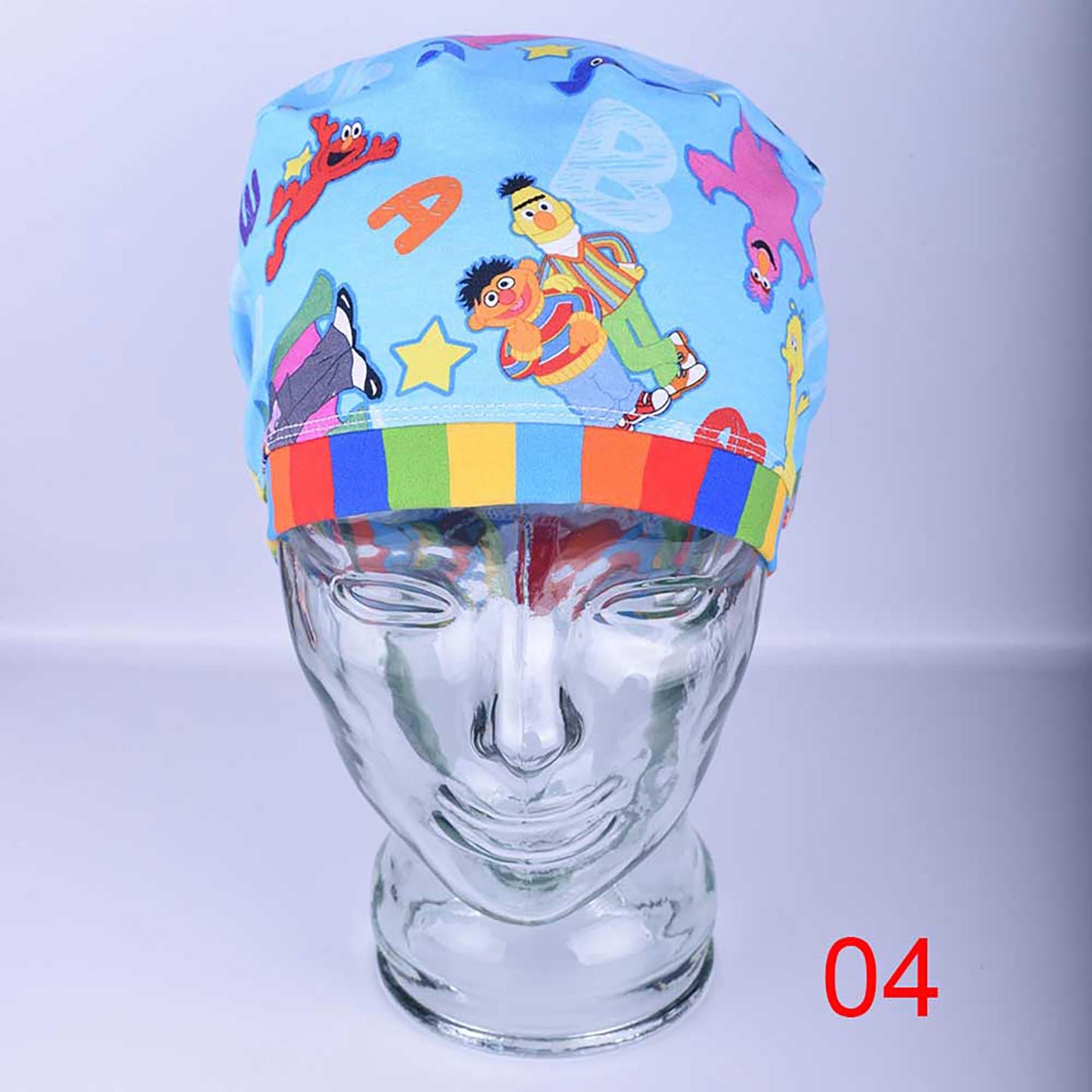 Alphabet Friends Scrub Cap