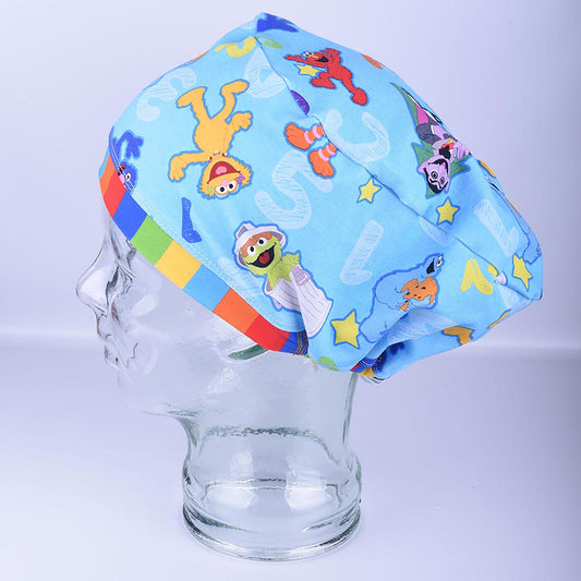 Alphabet Friends Scrub Cap