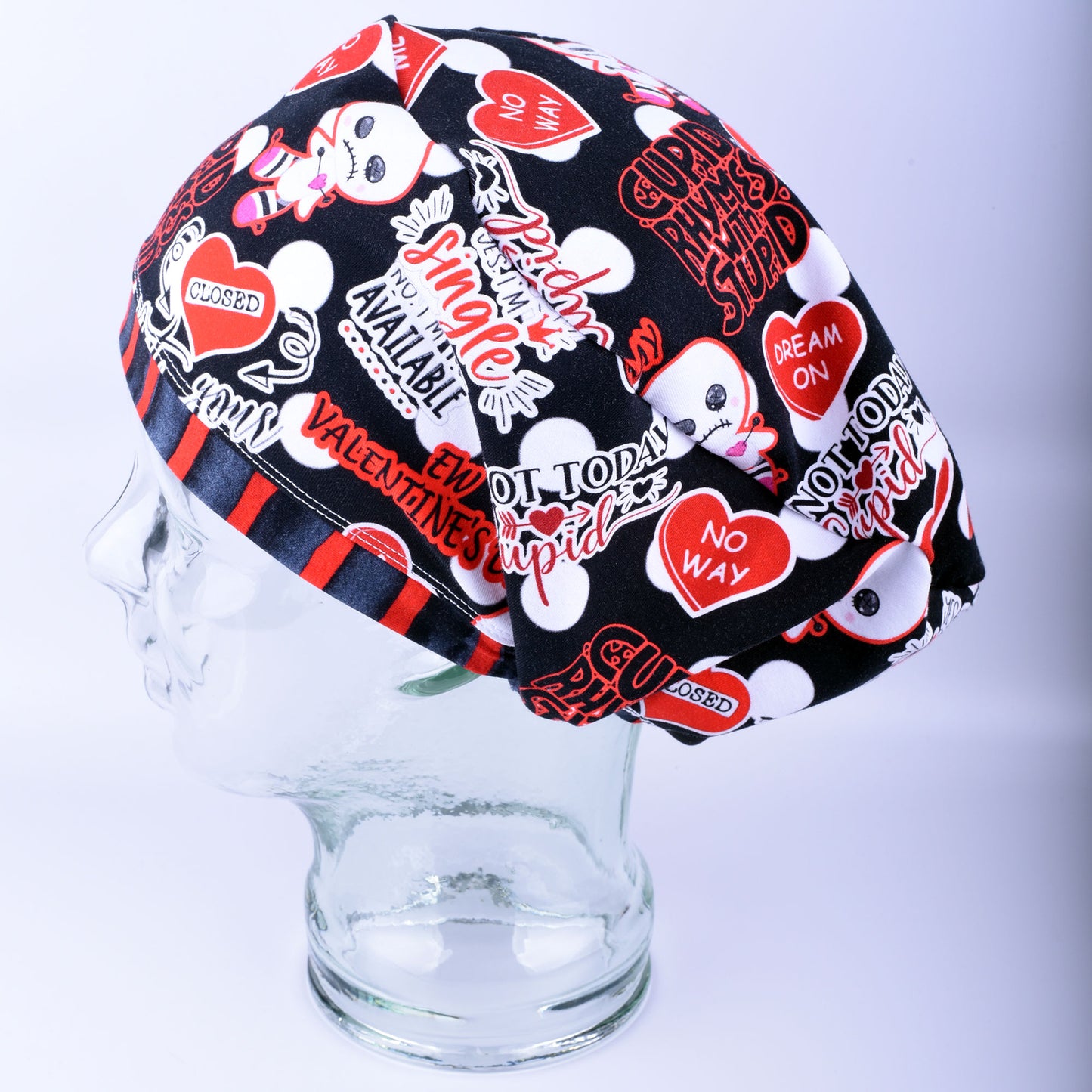 Anti Valentines Scrub Cap