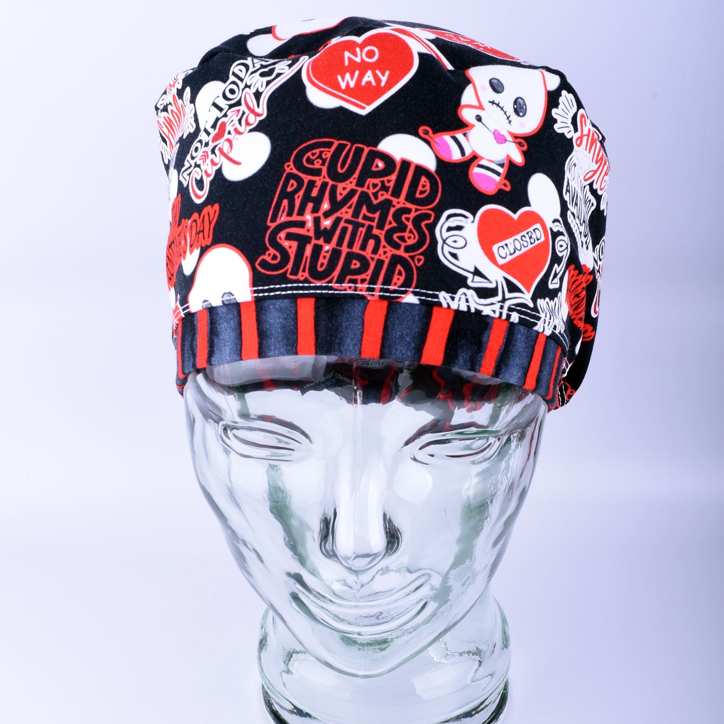 Anti Valentines Scrub Cap