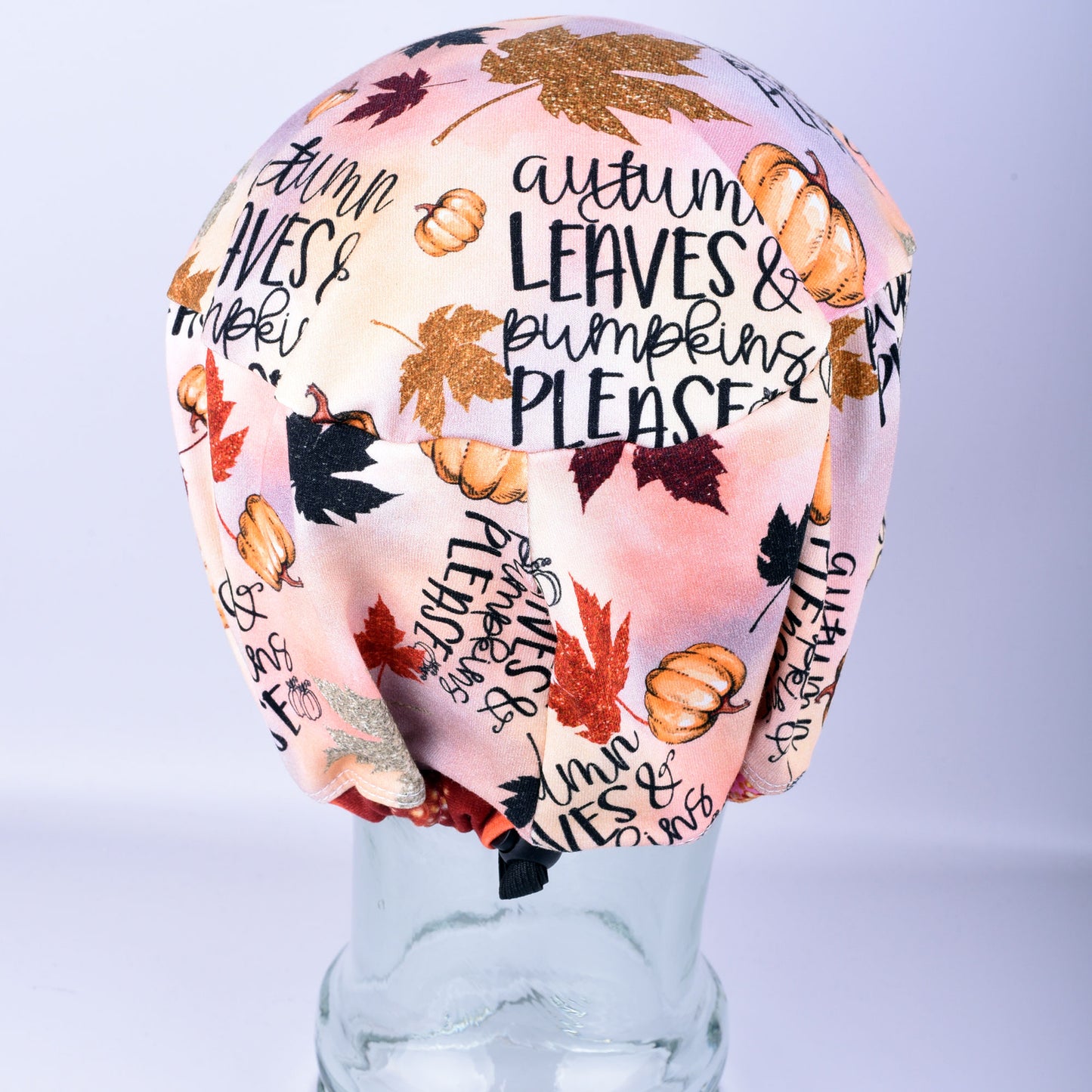 Autumn Leaves Scrub Cap