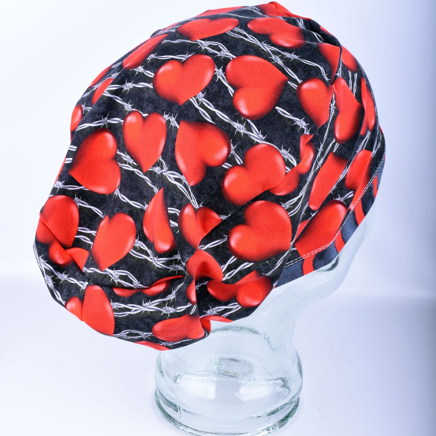Barbed Hearts Scrub Cap