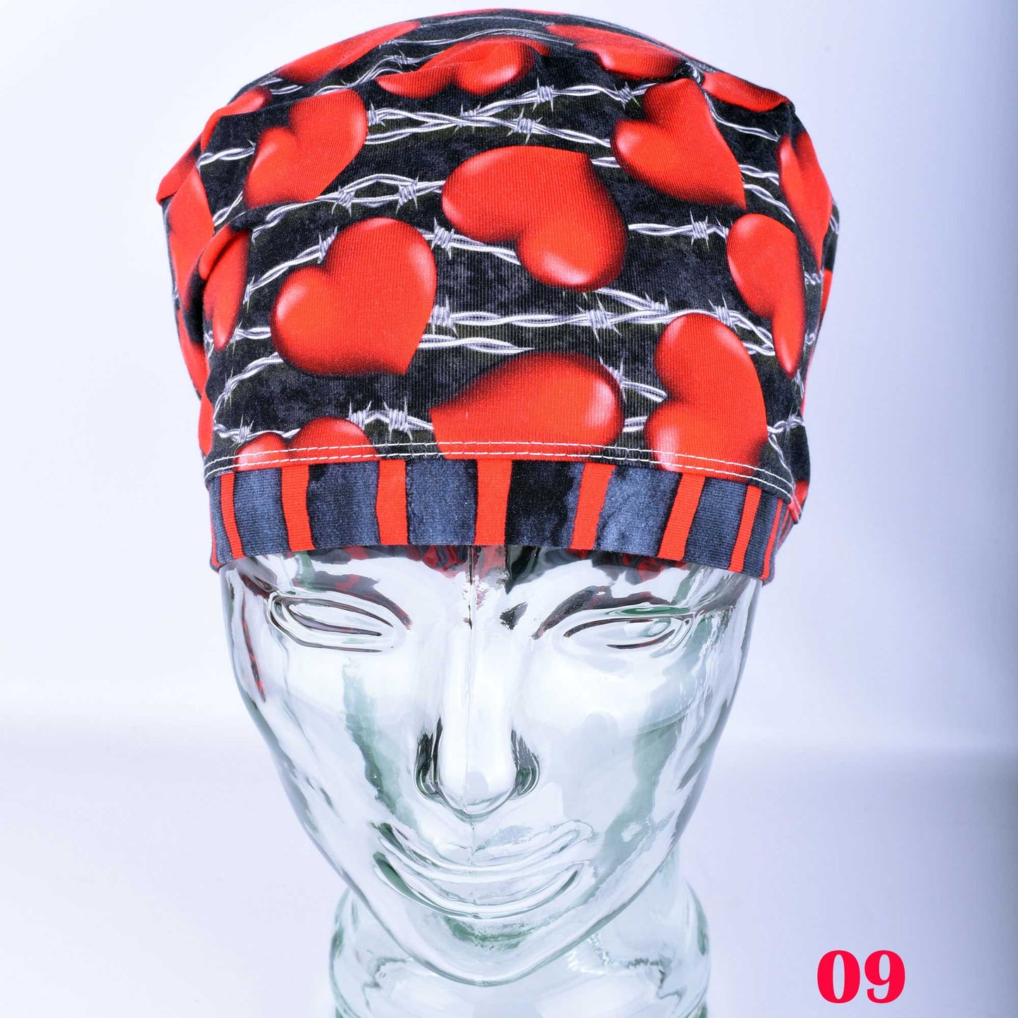 Barbed Hearts Scrub Cap