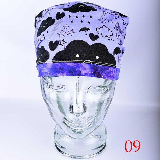 Black Cloud Scrub Cap