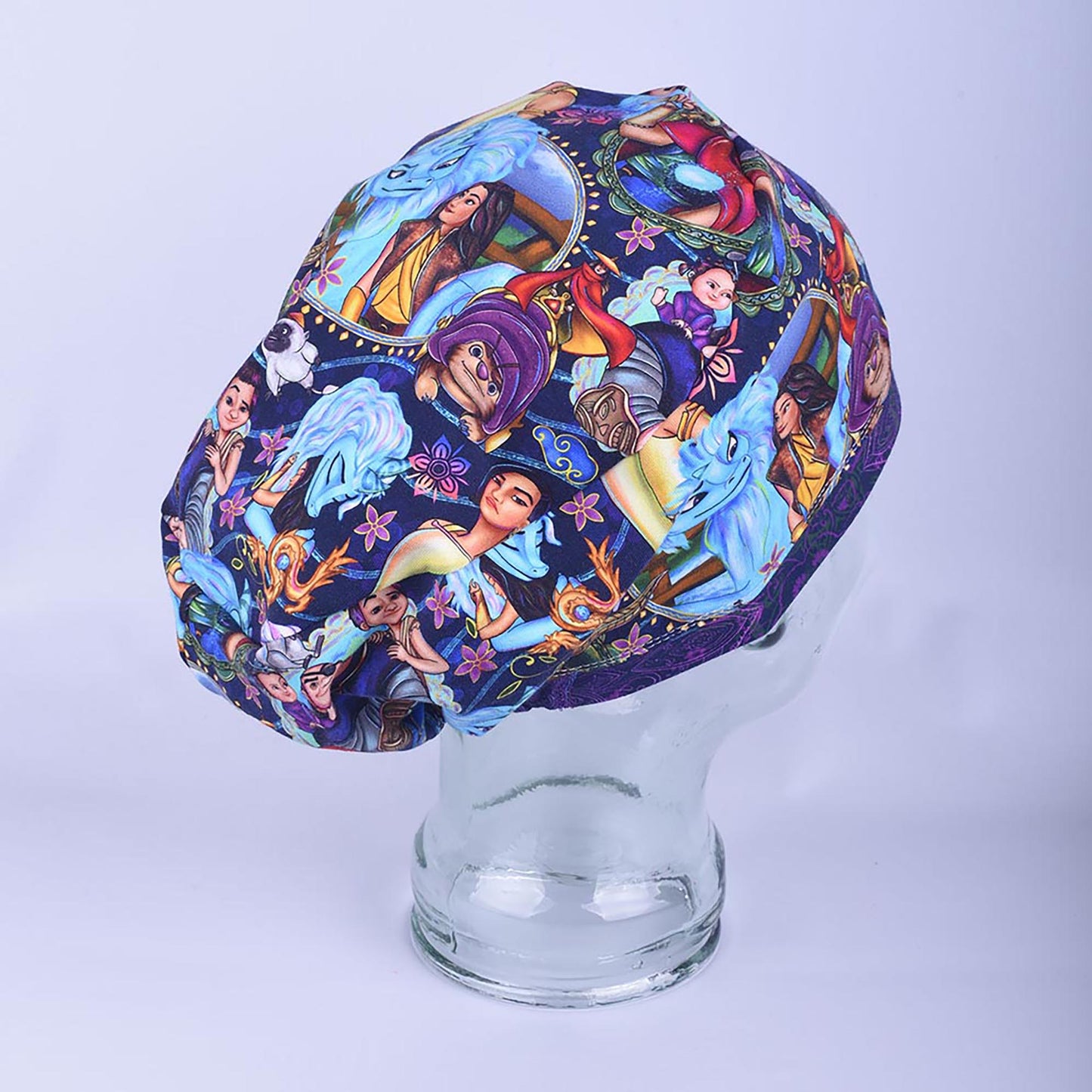Blue Dragon Scrub Cap