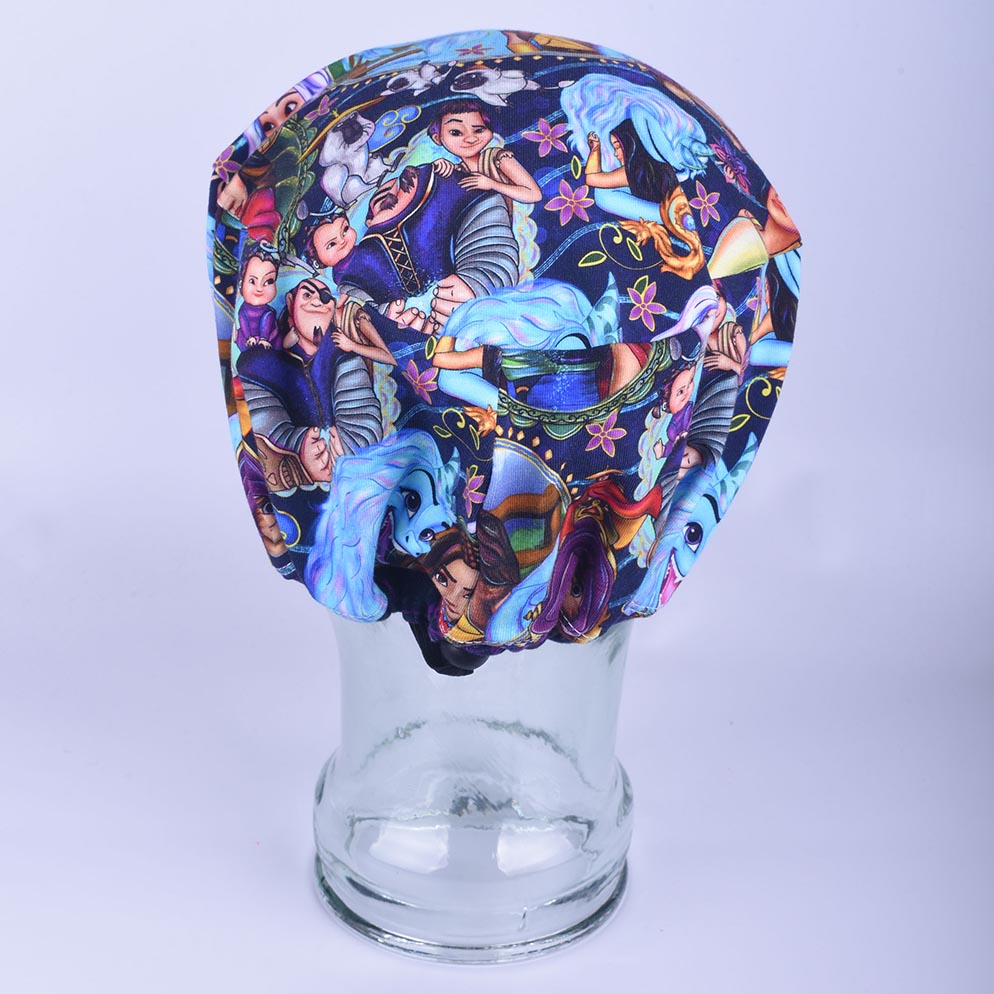 Blue Dragon Scrub Cap