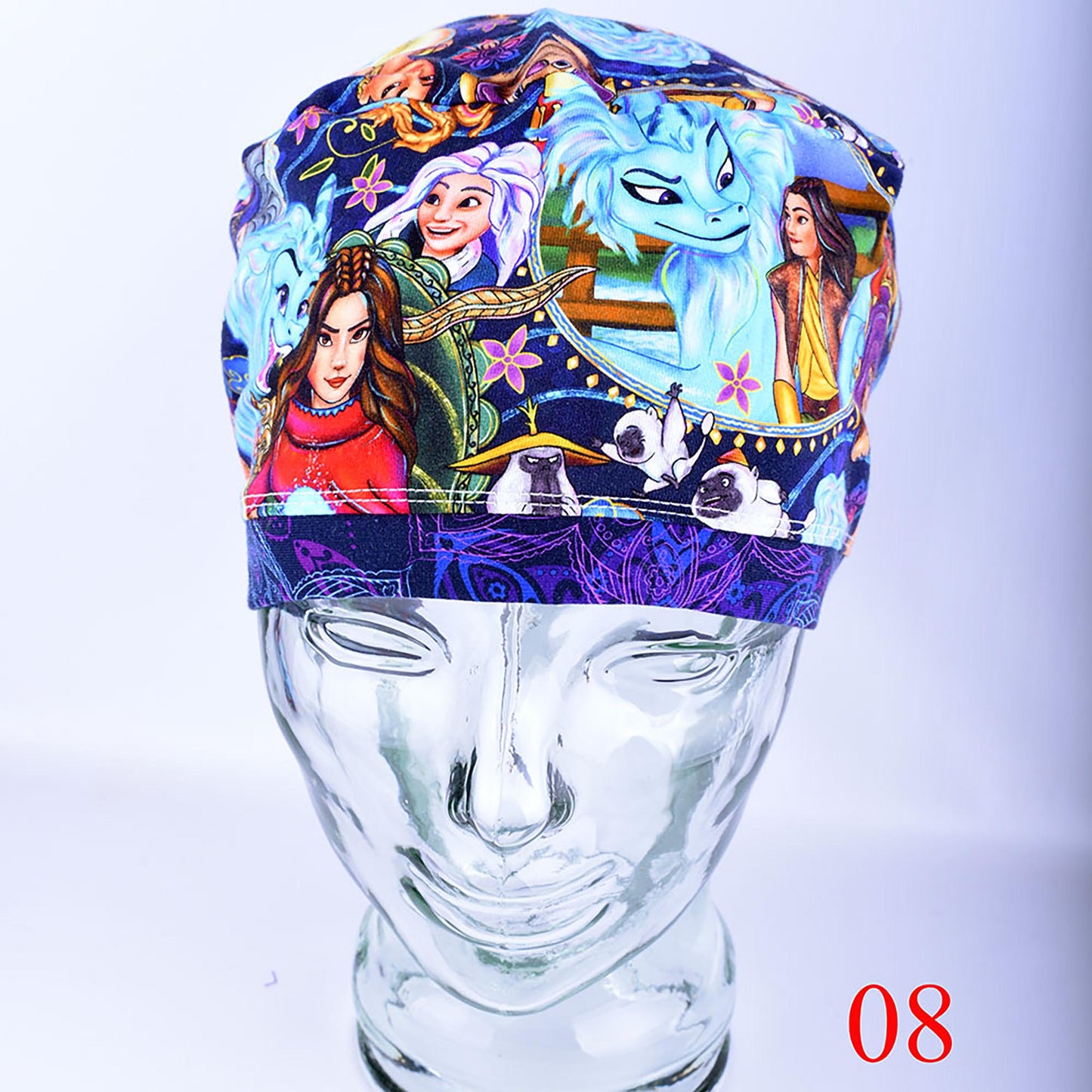 Blue Dragon Scrub Cap