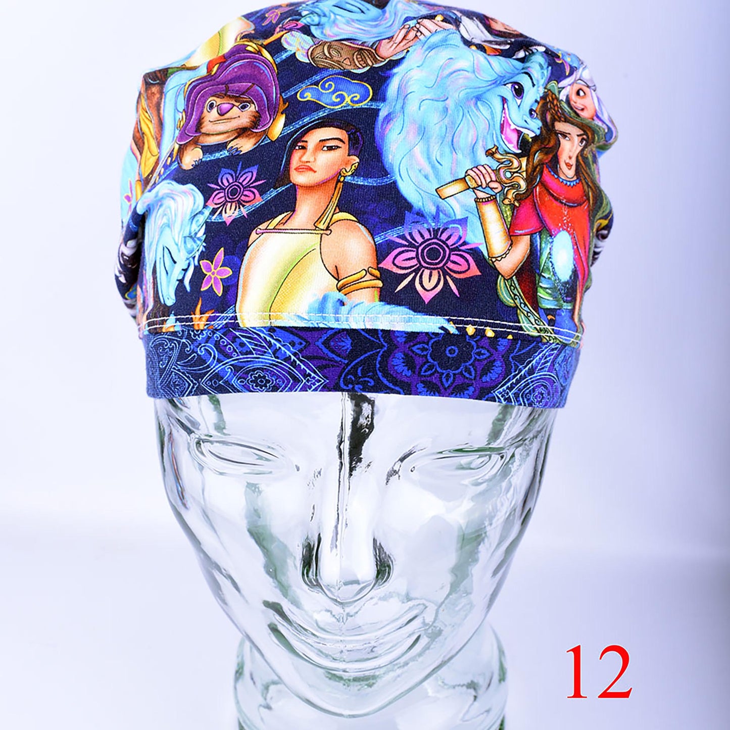 Blue Dragon Scrub Cap