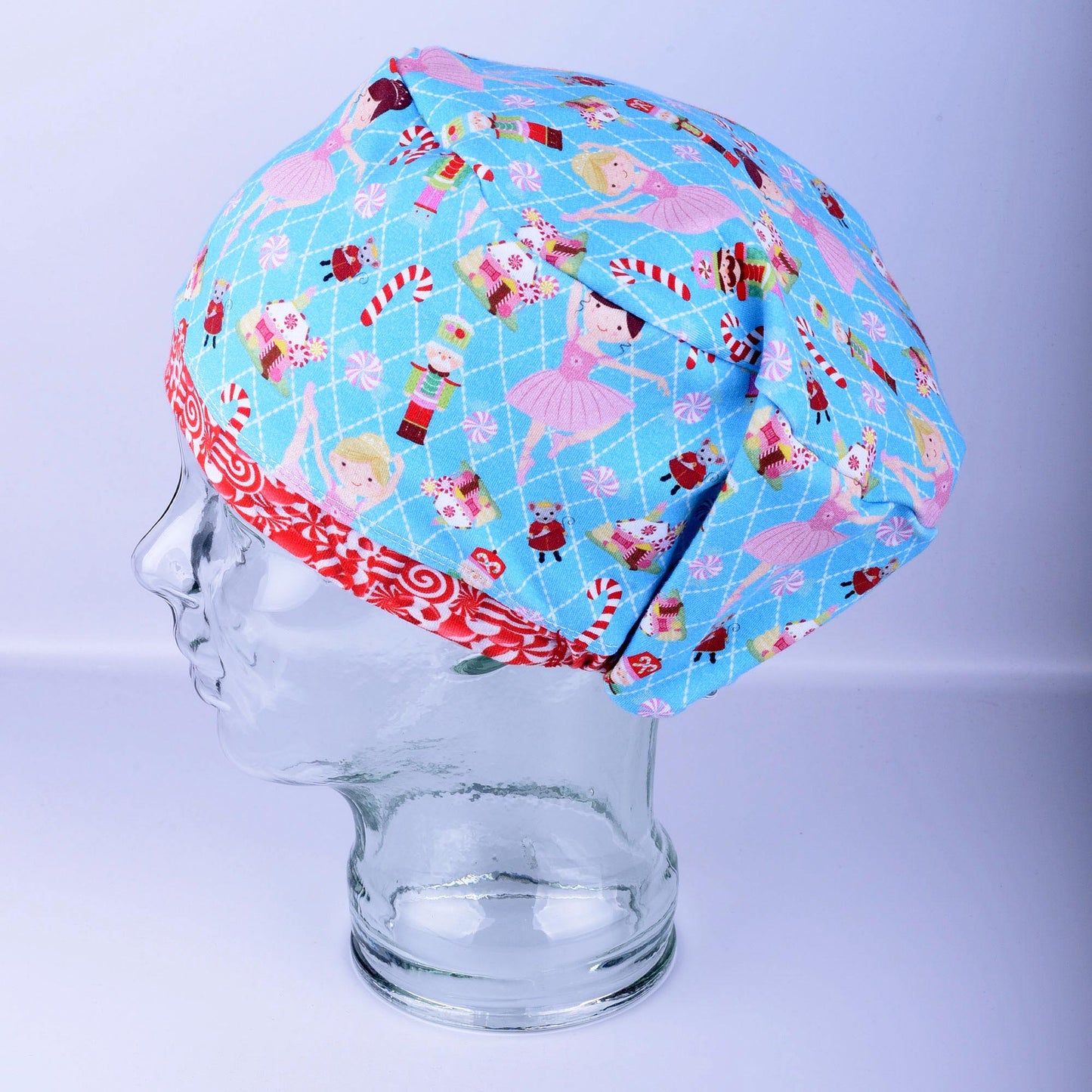 Blue Nutcracker Scrub Cap