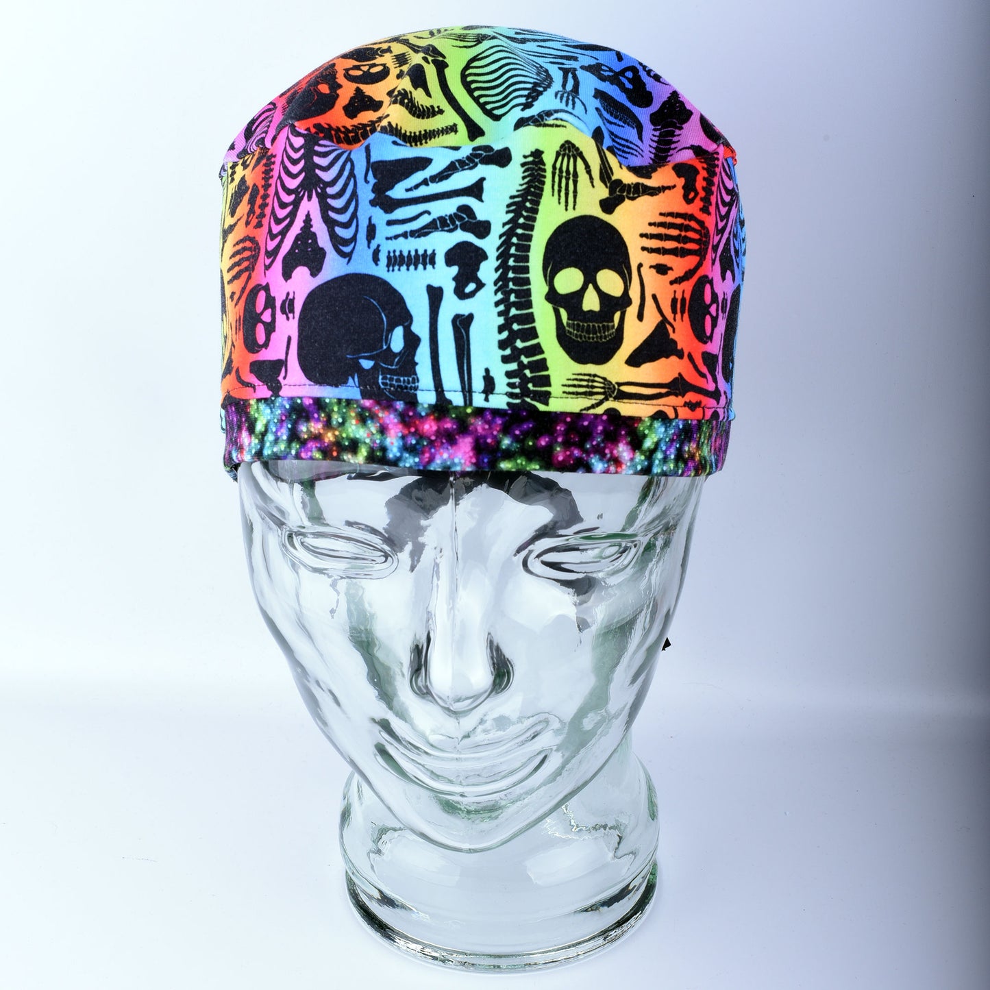 Bones Tie Back Scrub Cap