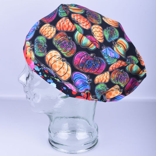 Bright Pumpkins Scrub Cap