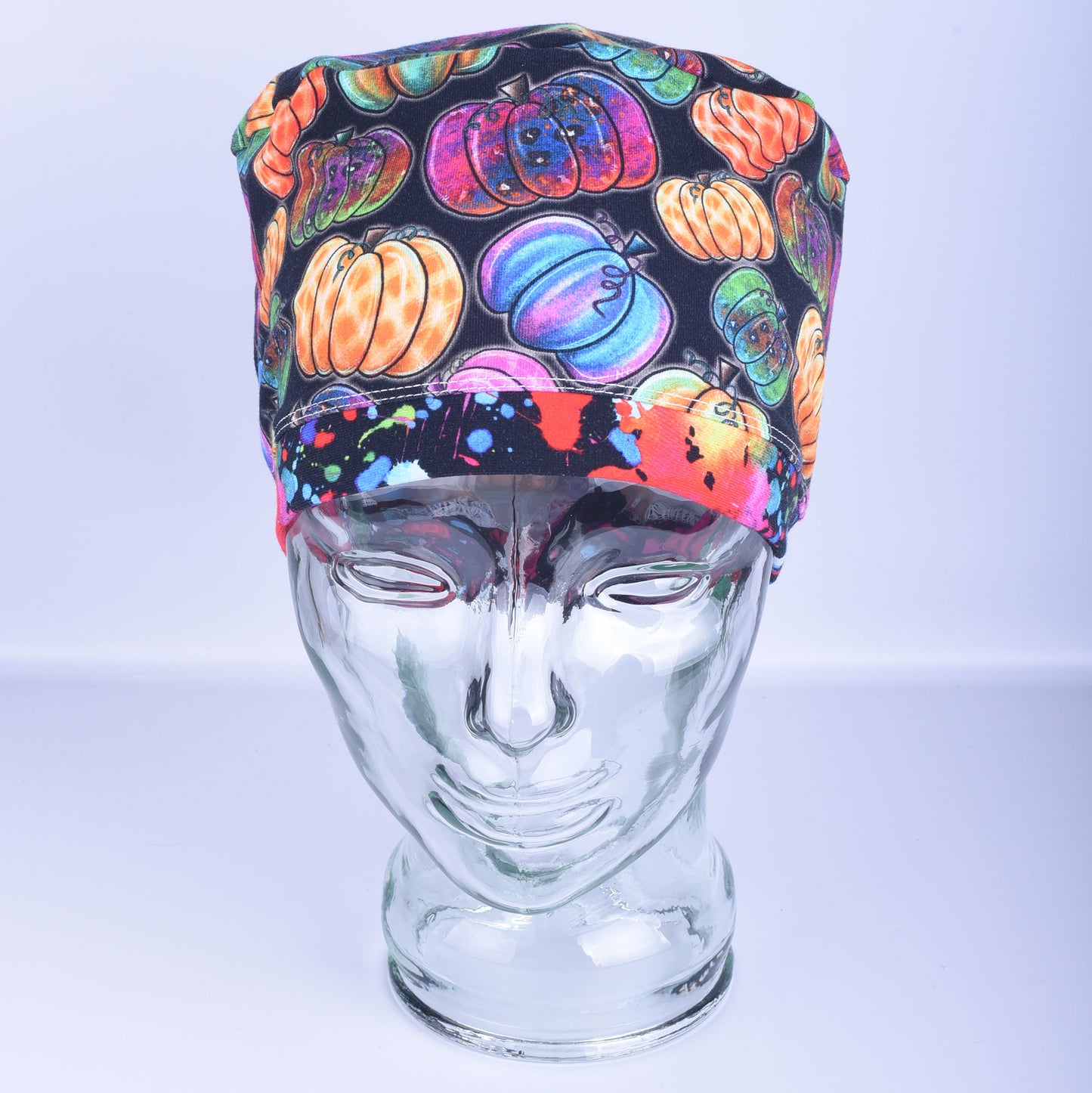 Bright Pumpkins Scrub Cap