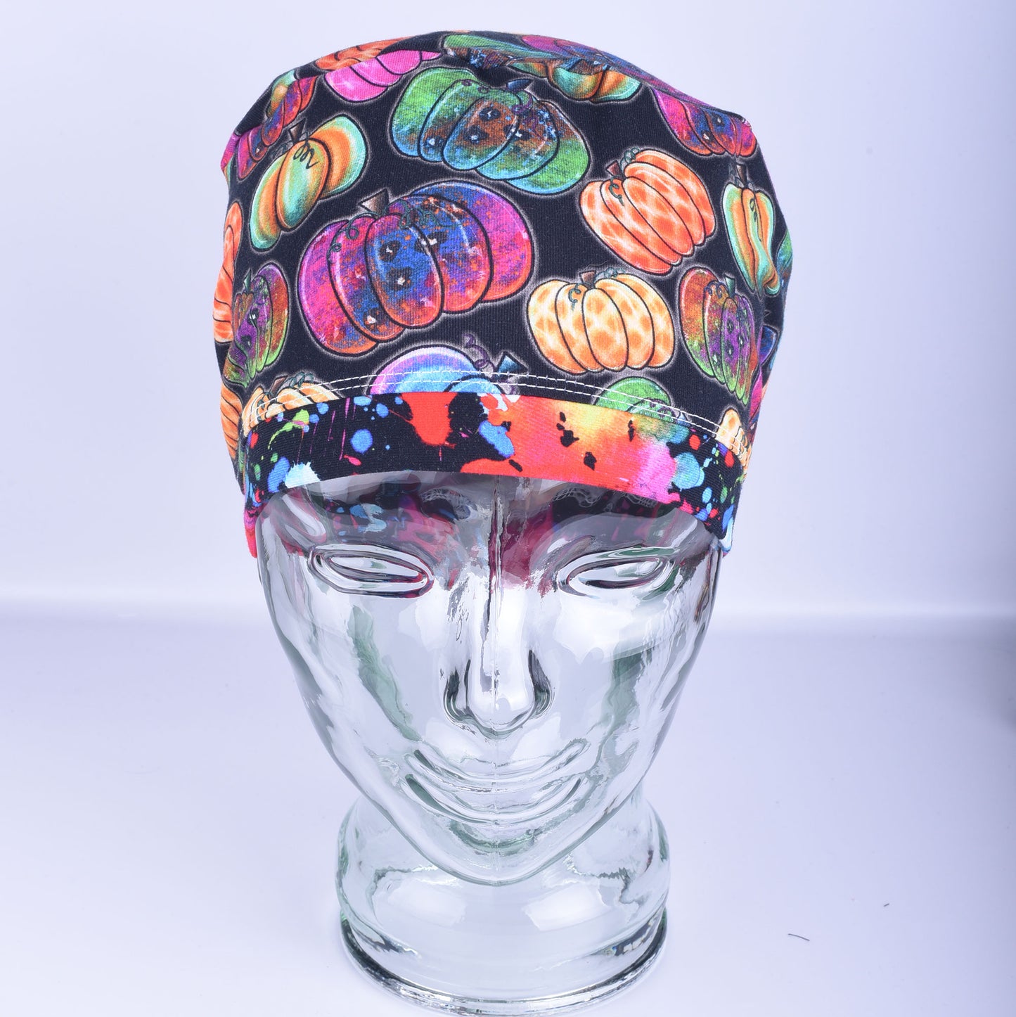 Bright Pumpkins Scrub Cap