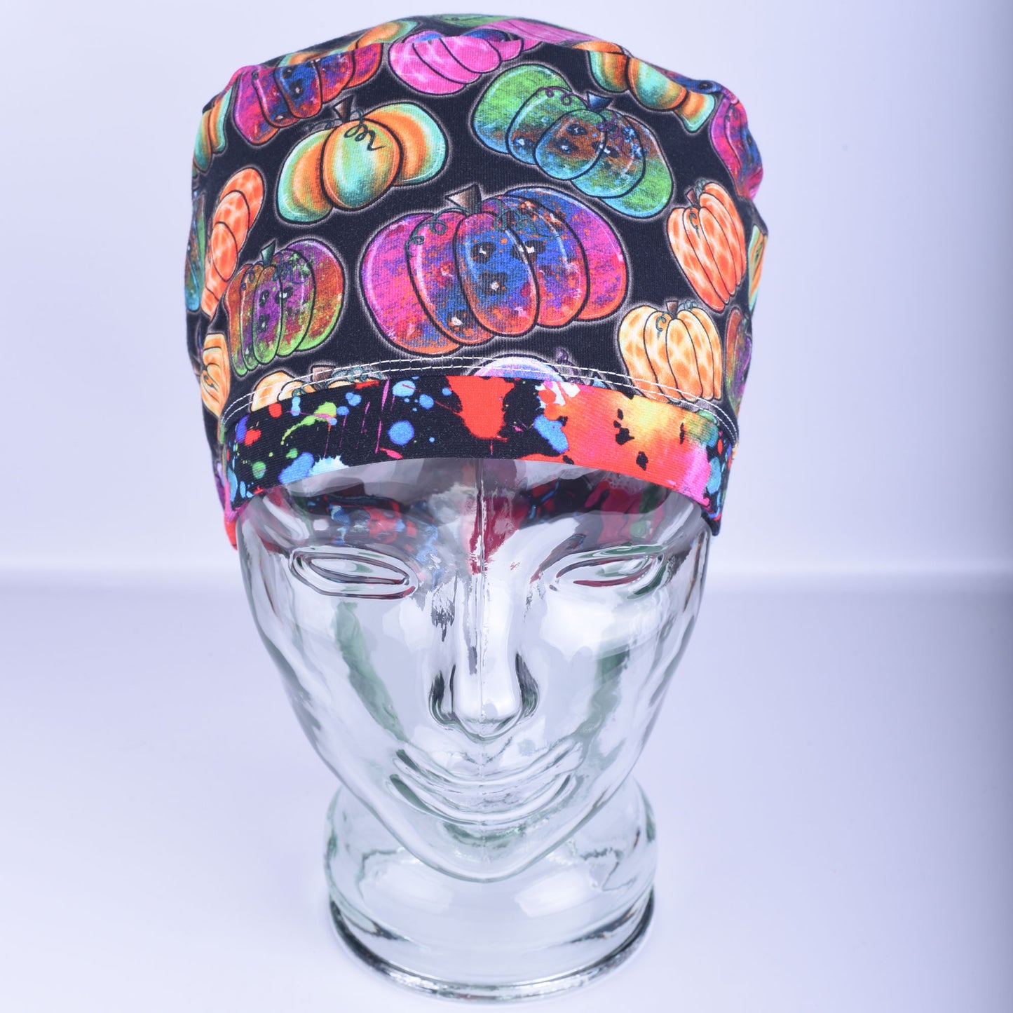 Bright Pumpkins Scrub Cap