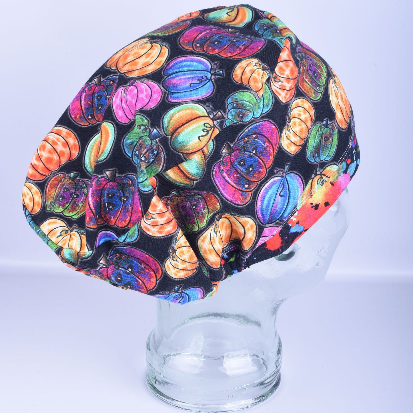 Bright Pumpkins Scrub Cap