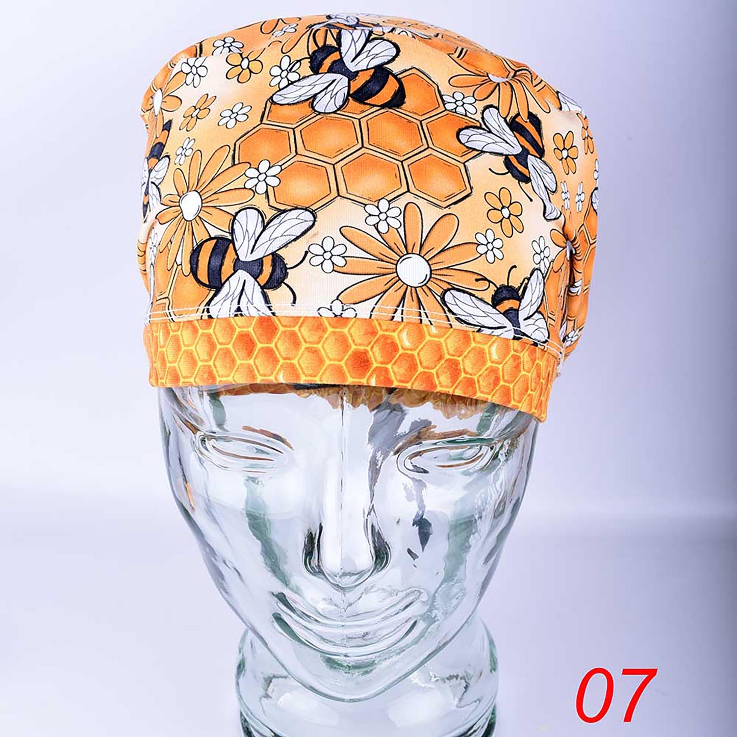 Busy Bees Scrub Cap