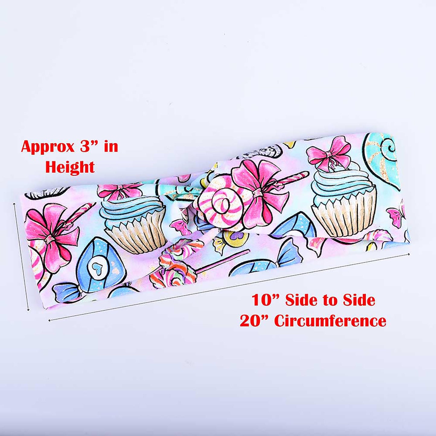 Colorful Candy Twist Headband