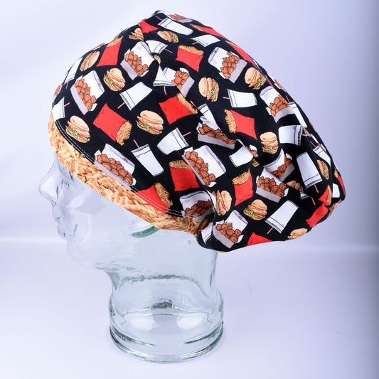 Chicken and Fries Scrub Cap