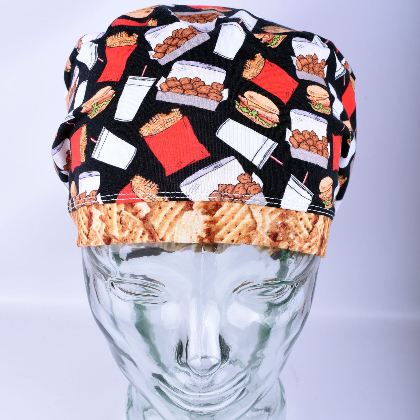 Chicken and Fries Scrub Cap
