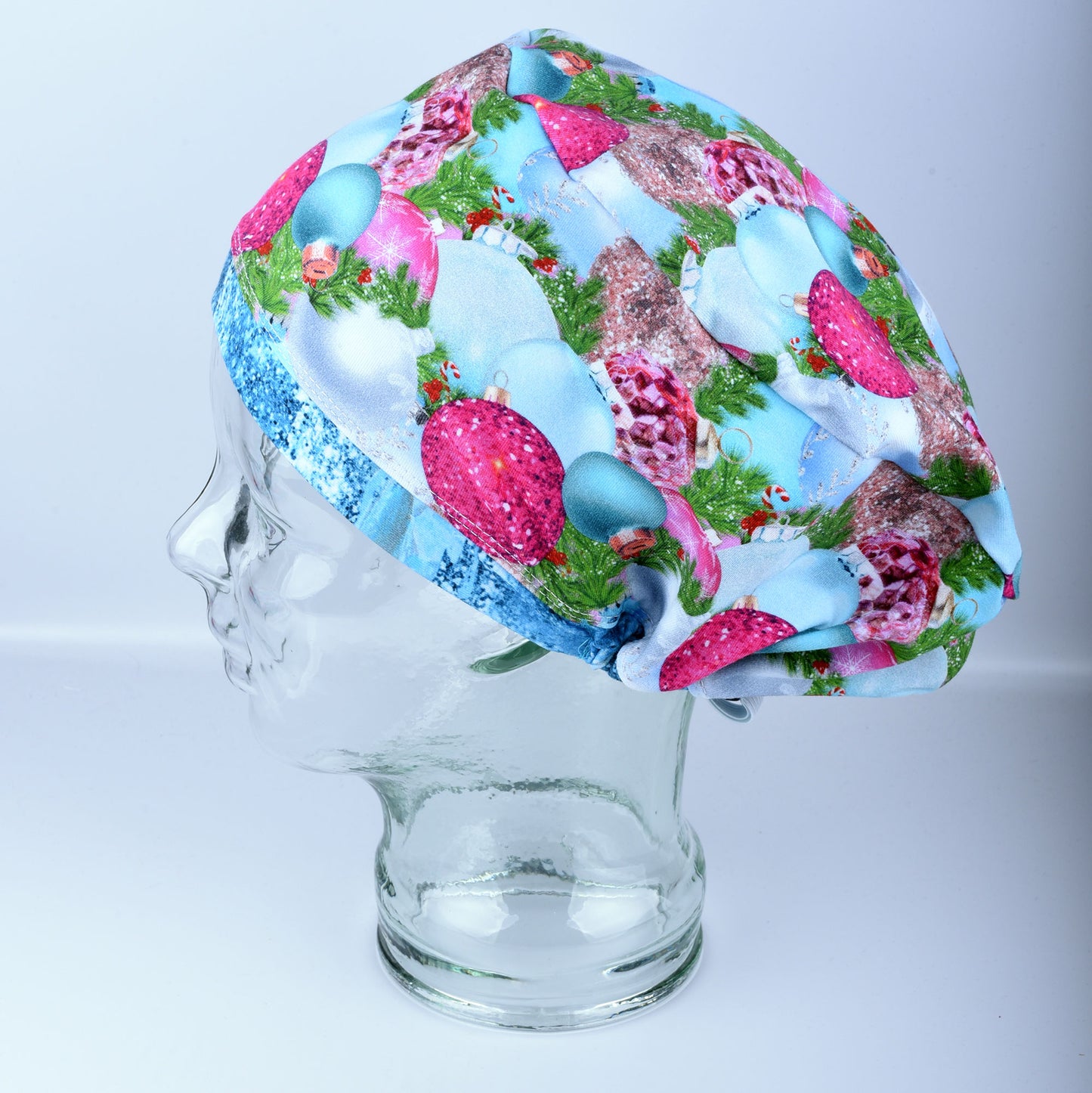 Christmas Ornaments Scrub Cap