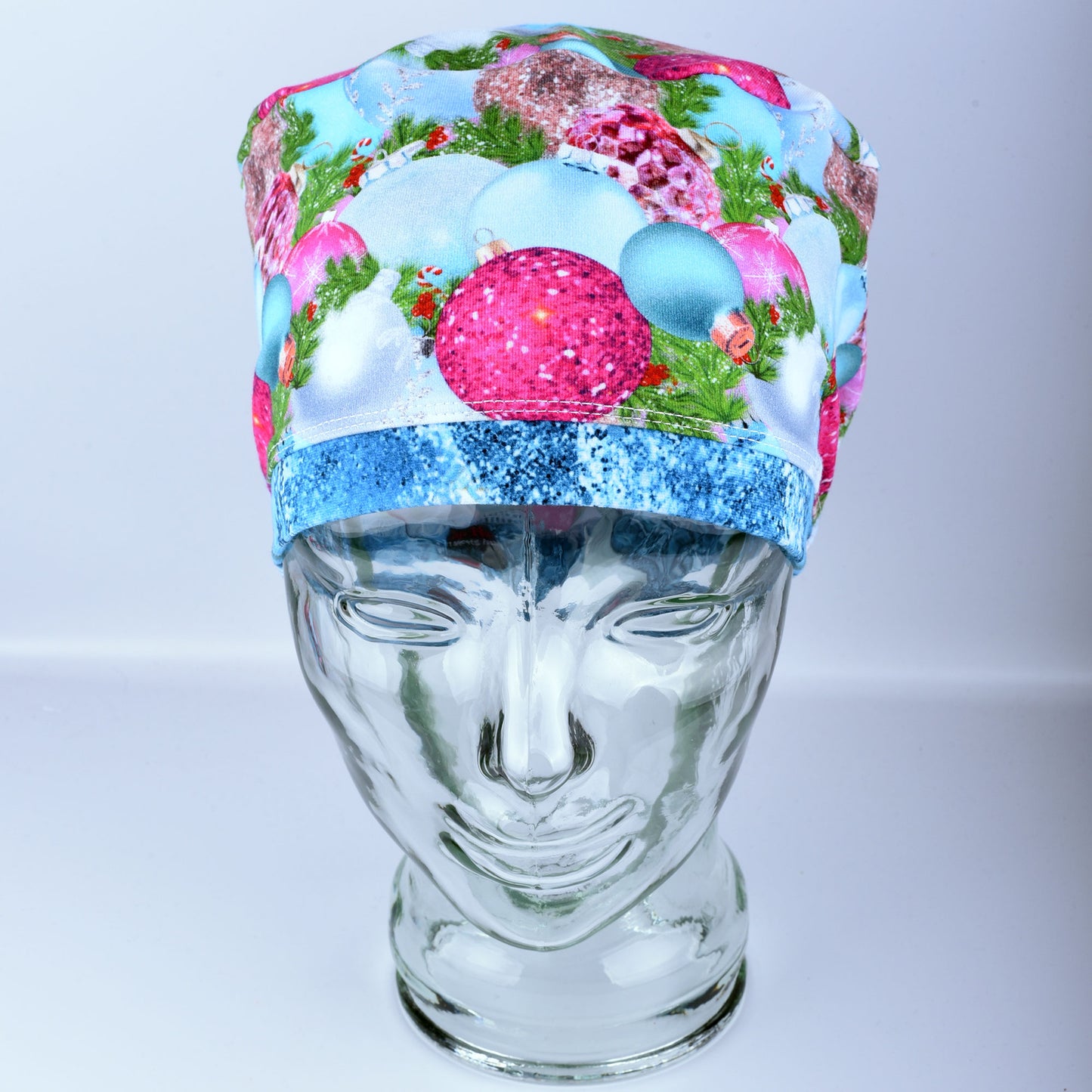 Christmas Ornaments Scrub Cap