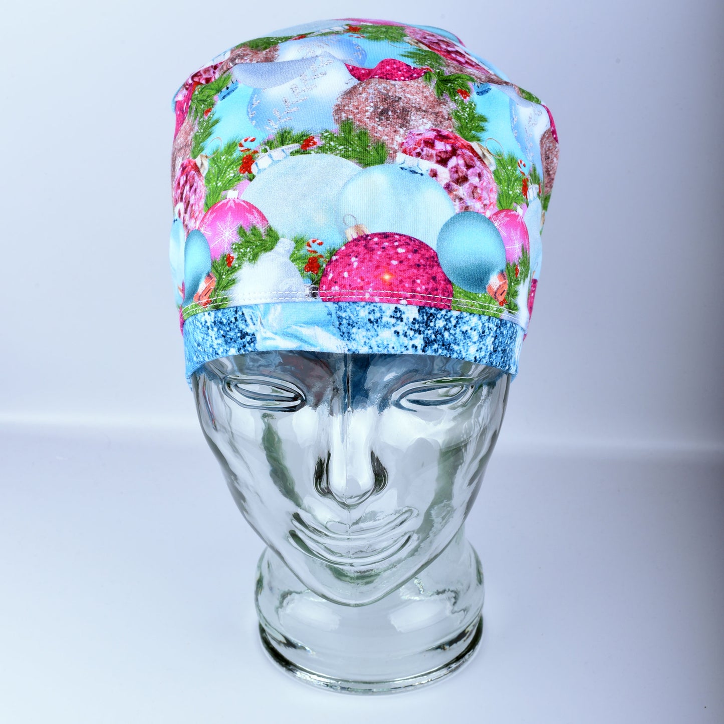 Christmas Ornaments Scrub Cap