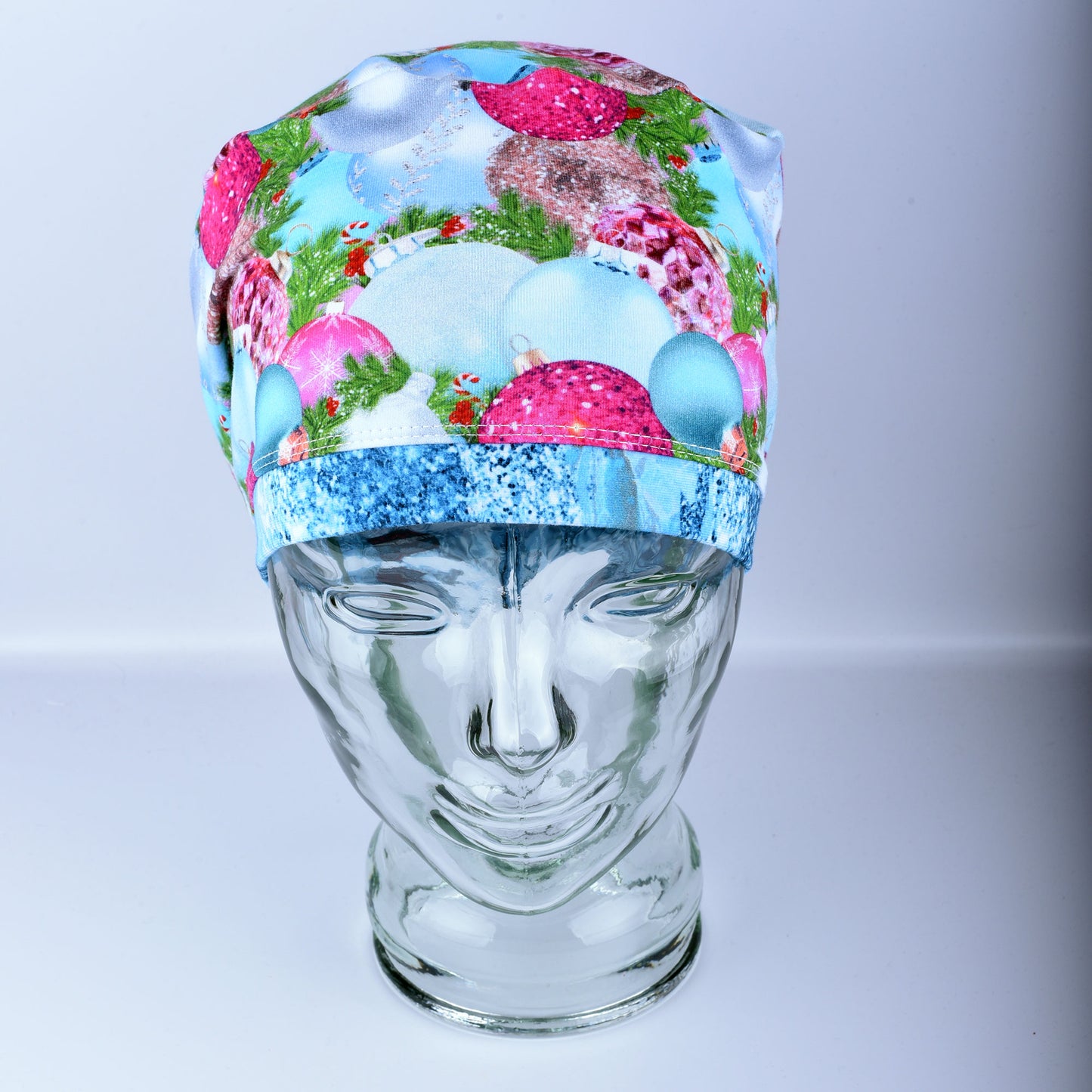 Christmas Ornaments Scrub Cap