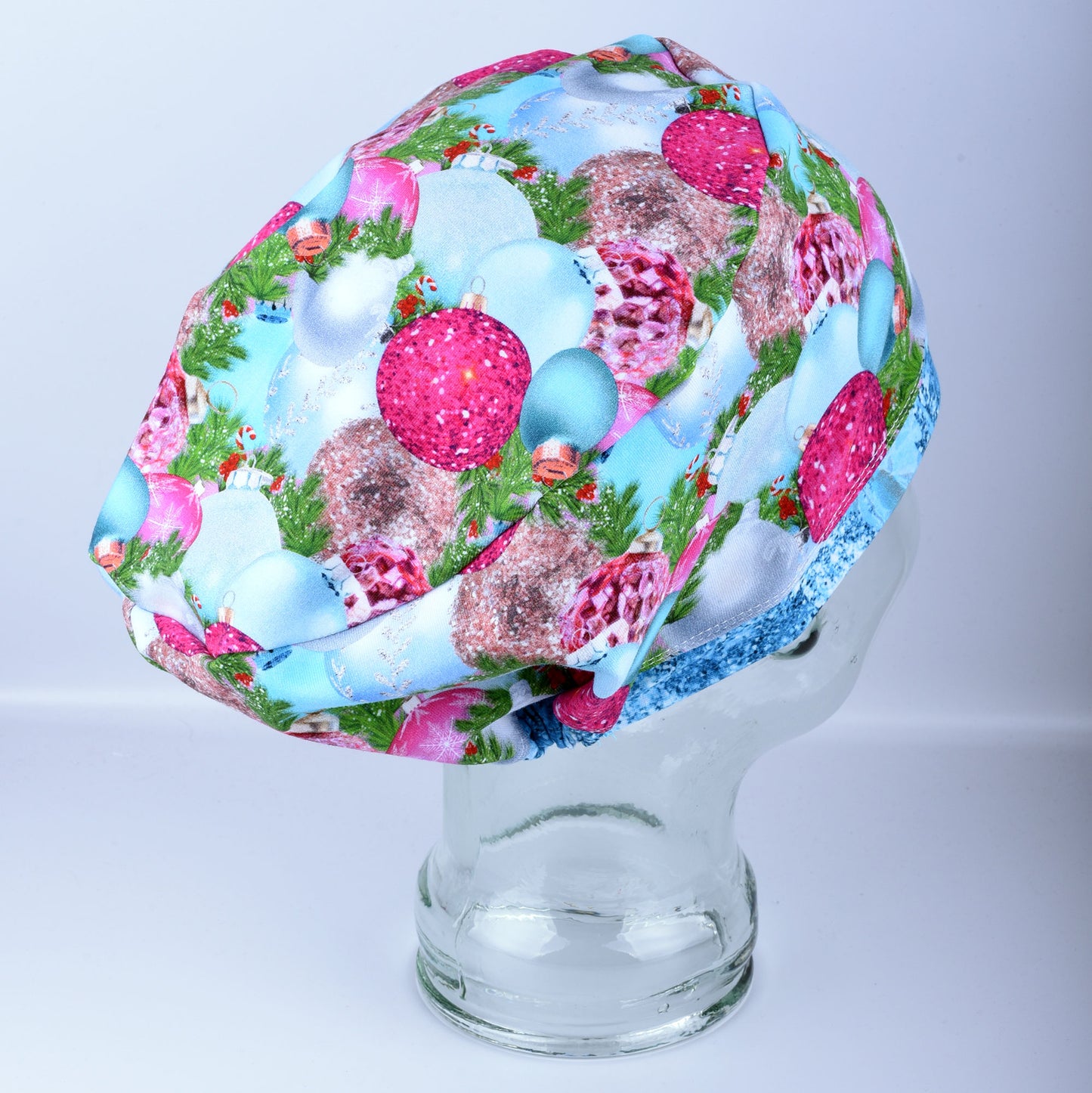 Christmas Ornaments Scrub Cap